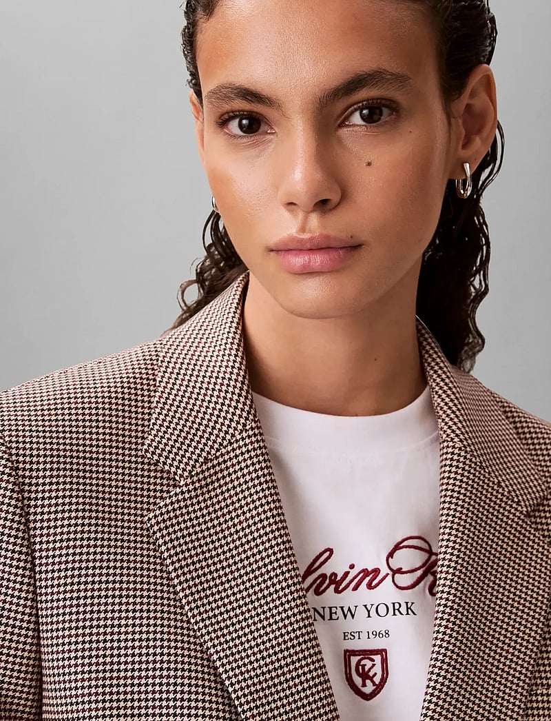 Calvin Klein - TECH YD SUITING OVERSIZED BLAZER - blazers à fermeture droite - 19859 csw25h_w051+4_silvermoss - 5