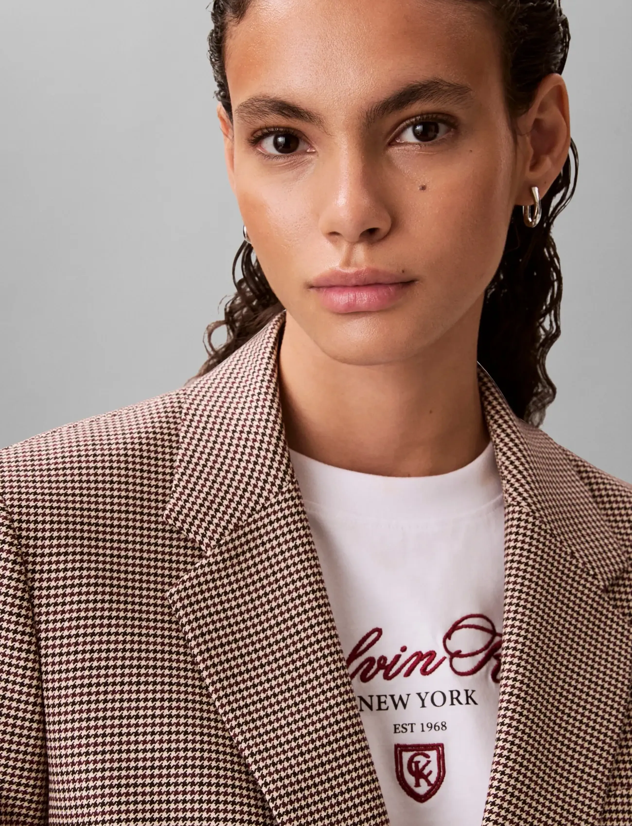 Calvin Klein - TECH YD SUITING OVERSIZED BLAZER - einhnepptir jakkar - 19859 csw25h_w051+4_silvermoss - 5