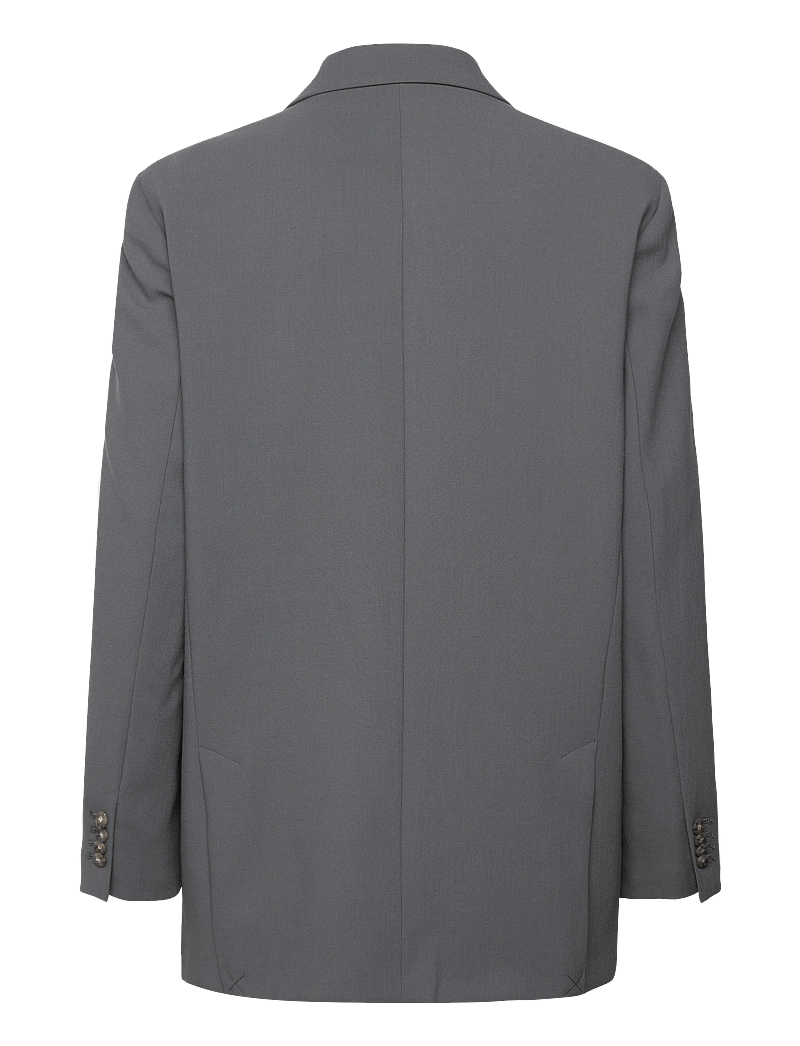 Calvin Klein - STRECTH SUITING OVERSIZED BLAZER - enkeltradede blazere - endless gray - 1