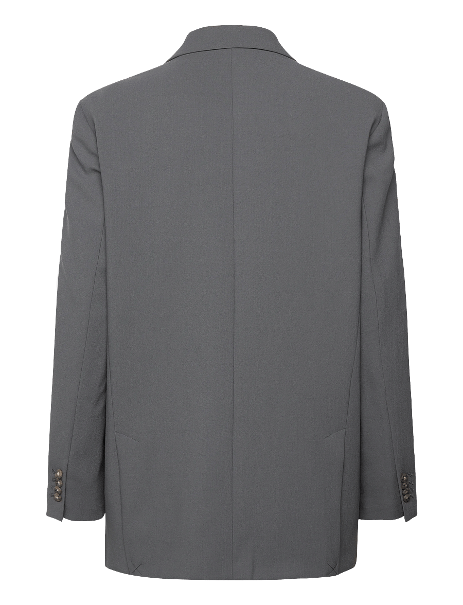Calvin Klein - STRECTH SUITING OVERSIZED BLAZER - endless gray - 2