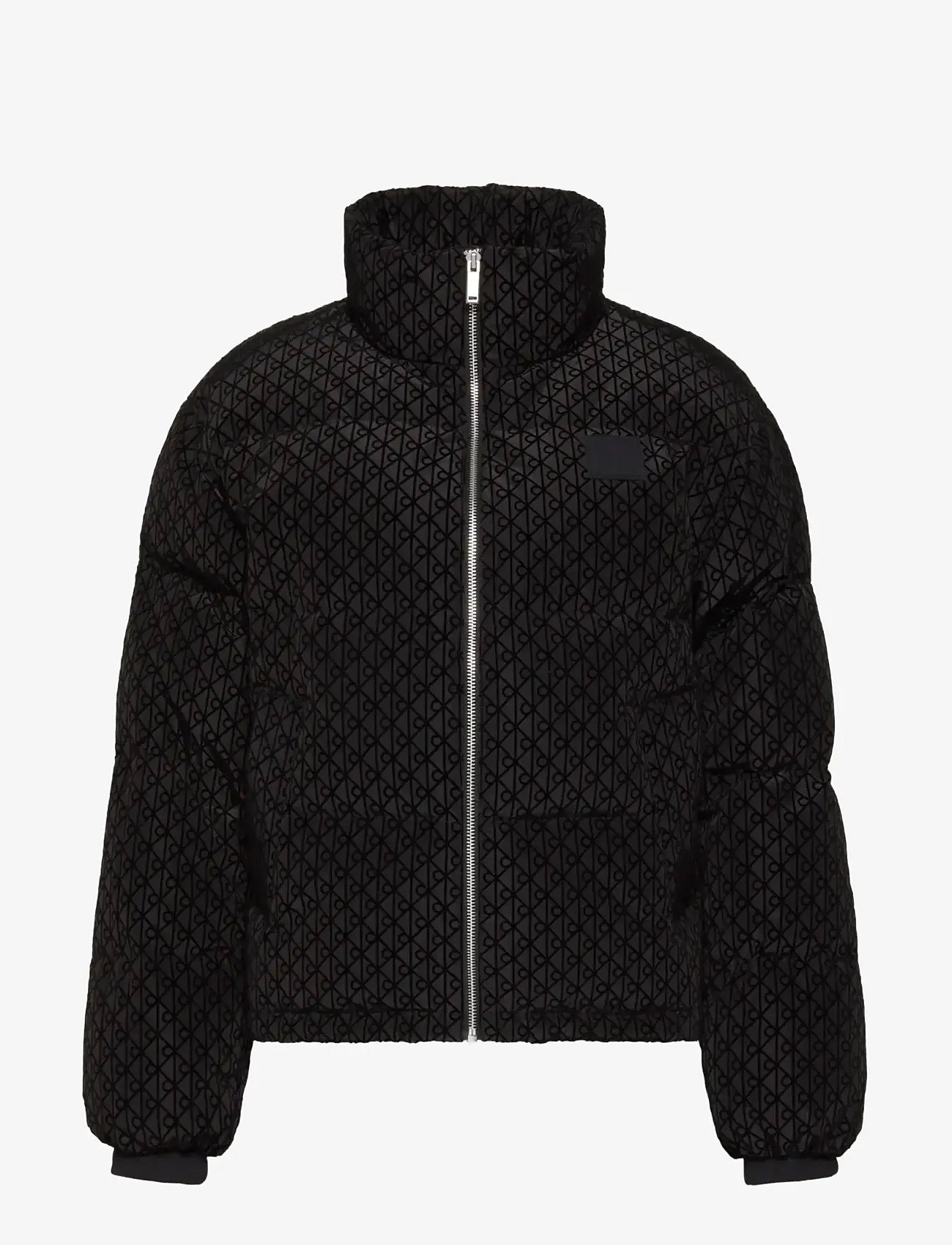 Calvin Klein - AOP MID WEIGHT DOWN PUFFER JACKE - winterjacken - black - 1