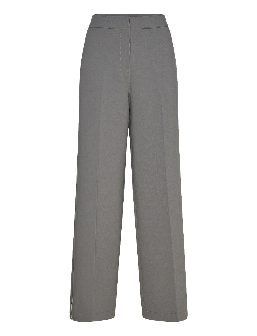 Calvin Klein - STRETCH SUITING TRACK PANT - hose mit geradem bein - endless gray - 1