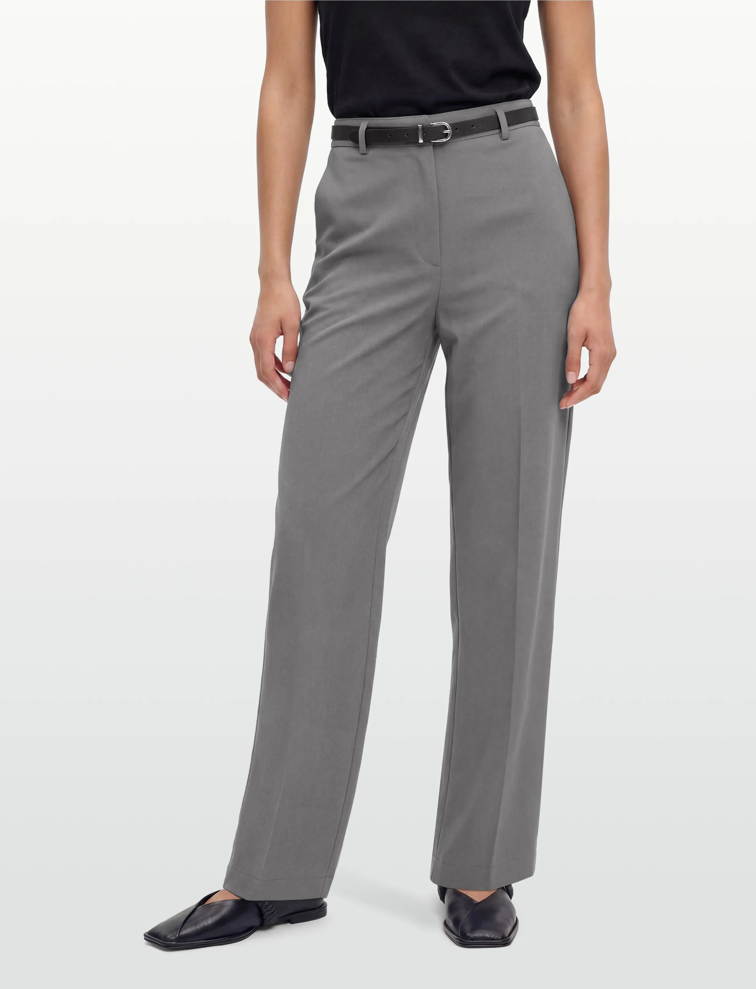 Calvin Klein - STRETCH SUITING TRACK PANT - broeken met rechte pijp - endless gray - 5