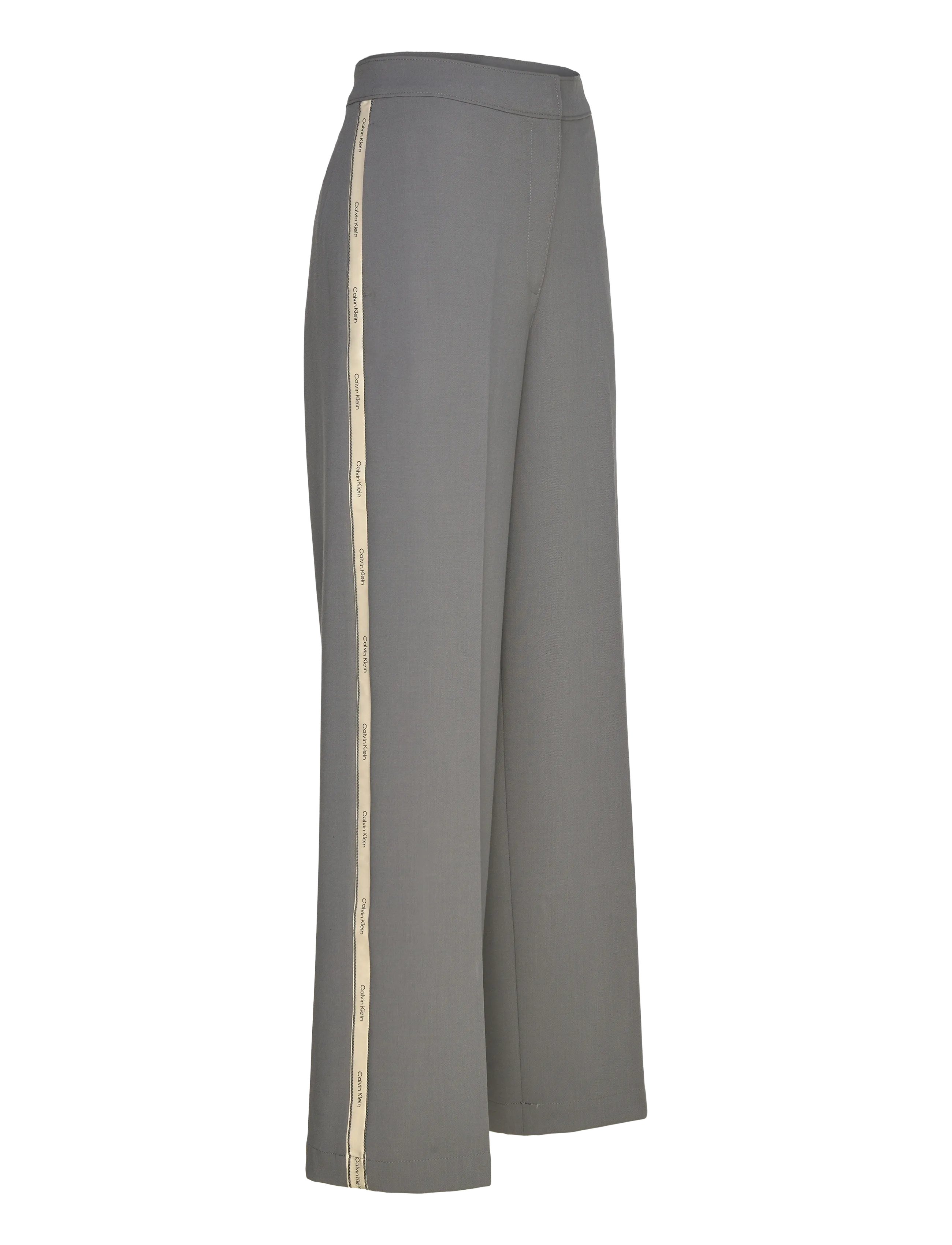 Calvin Klein - STRETCH SUITING TRACK PANT - broeken met rechte pijp - endless gray - 3