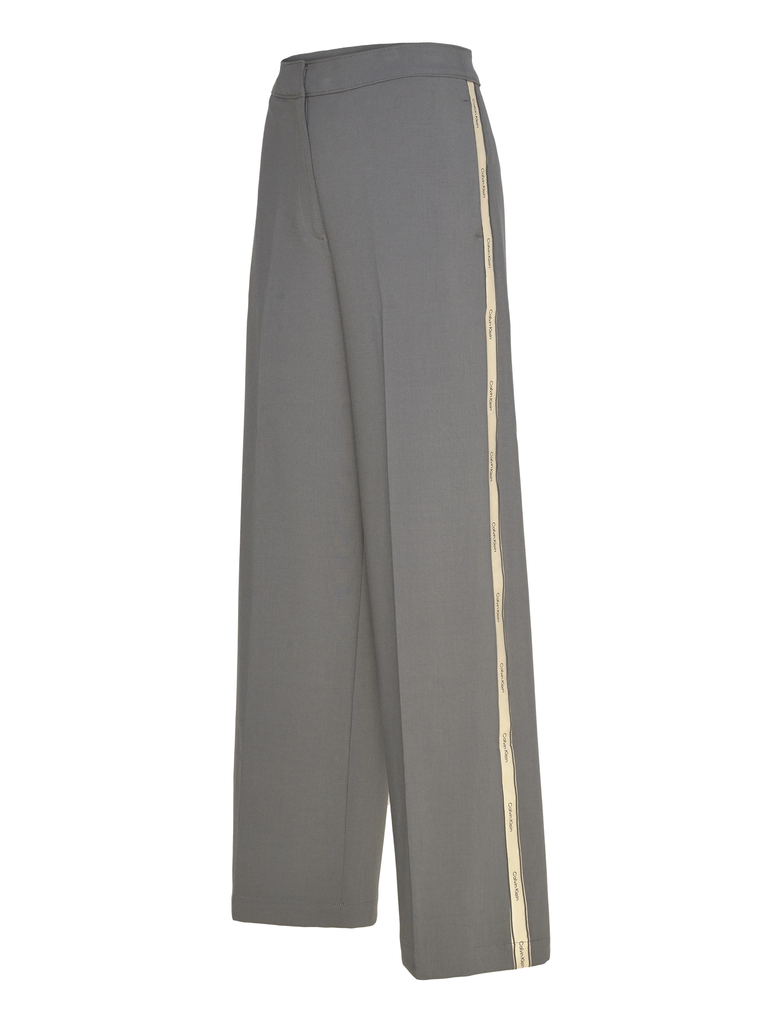 Calvin Klein - STRETCH SUITING TRACK PANT - broeken met rechte pijp - endless gray - 4