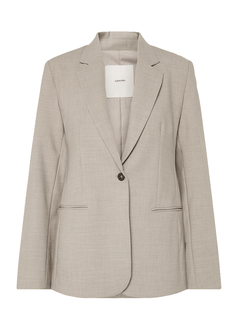 Calvin Klein - LSS CINCHED BLAZER - marynarki z pojedynczym zapięciem - as header - 0