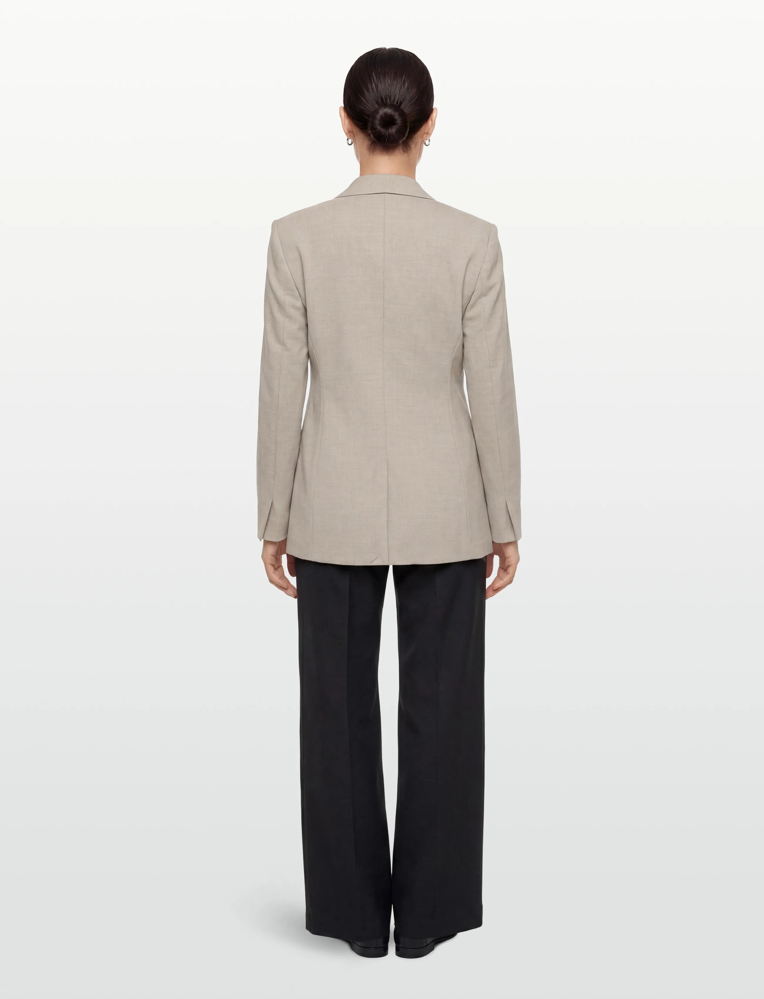 Calvin Klein - LSS CINCHED BLAZER - yksiriviset bleiserit - as header - 4