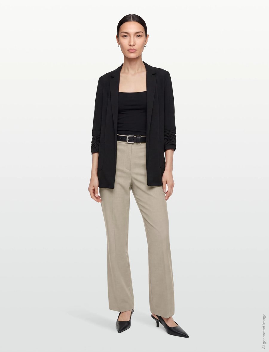 Calvin Klein - LSS STRAIGHT LEG PANT - bukser med lige ben - as header - 0