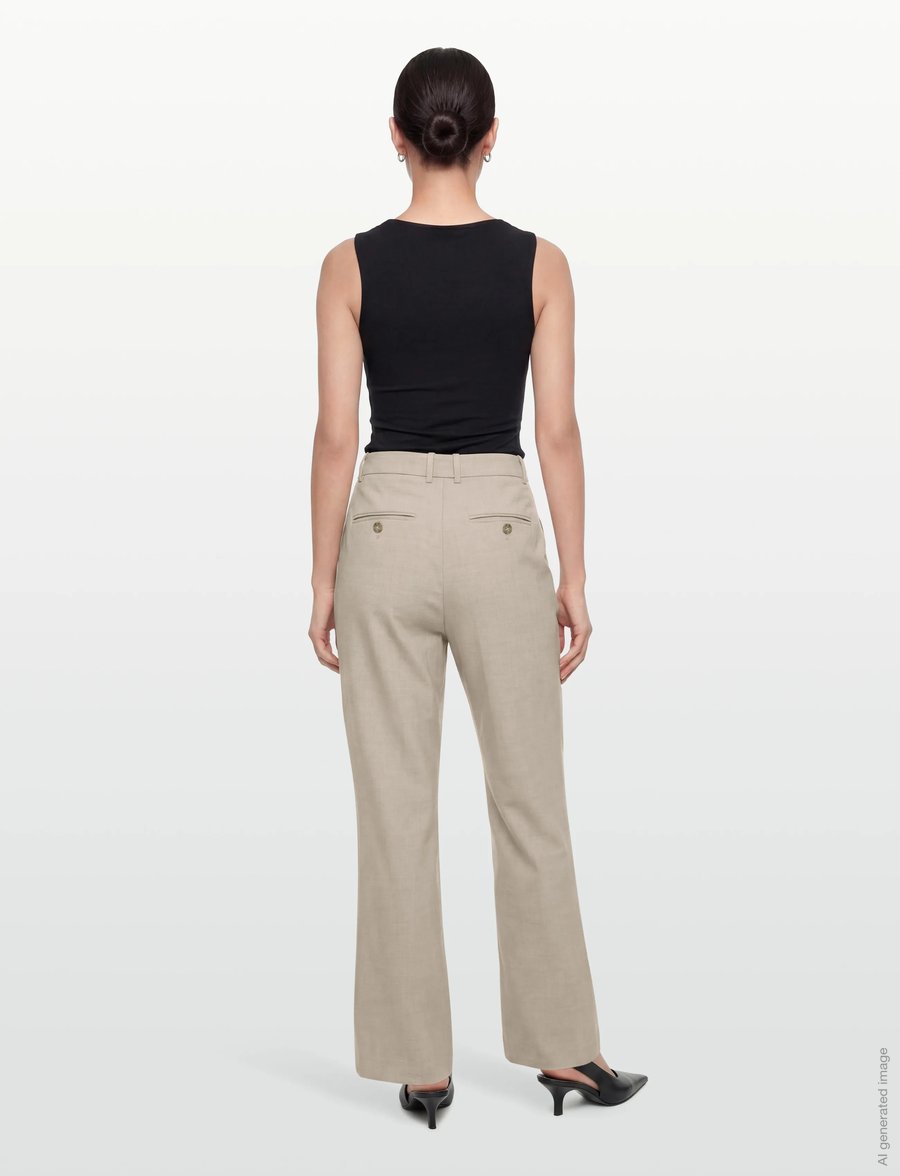 Calvin Klein - LSS STRAIGHT LEG PANT - bukser med lige ben - as header - 4