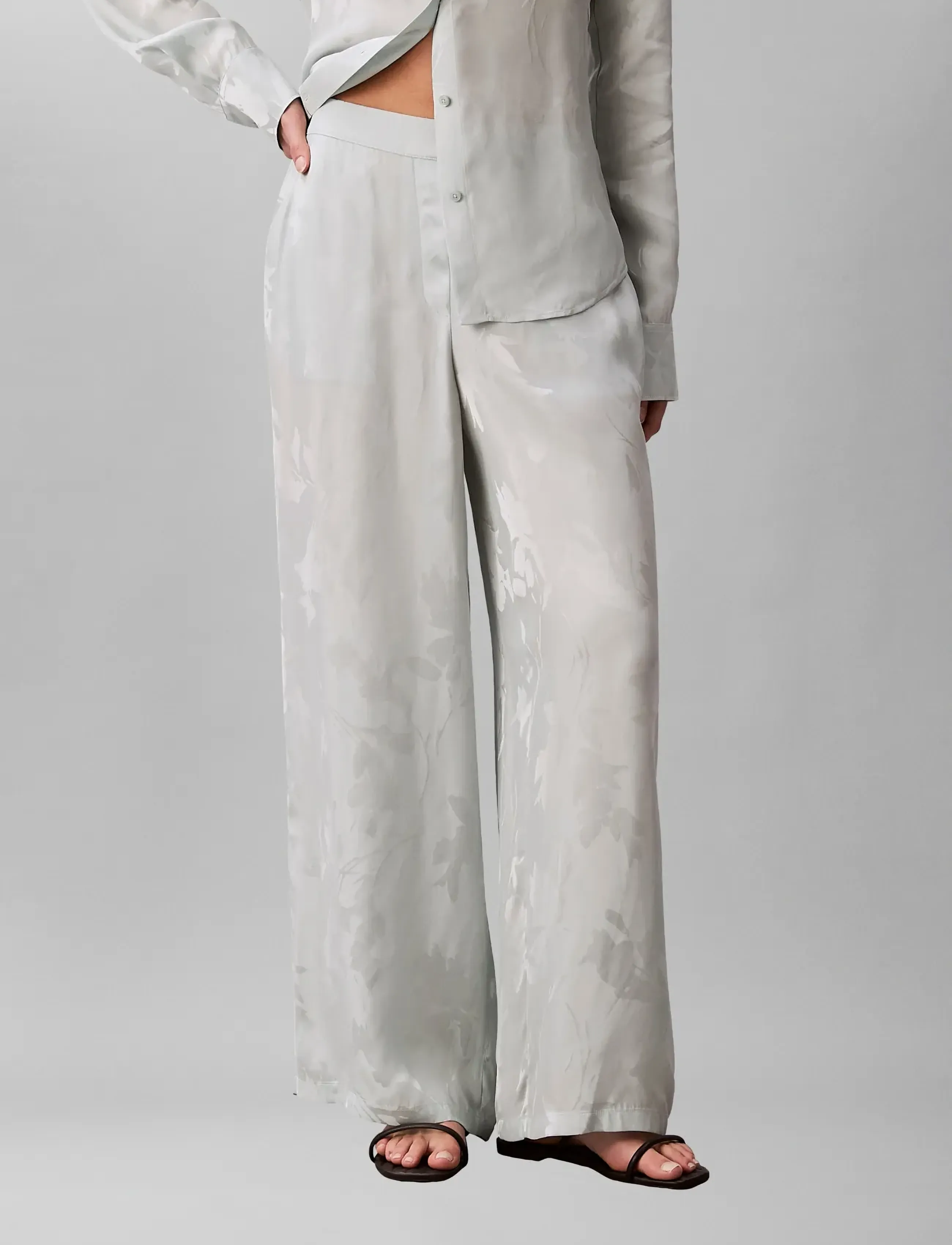 Viscose Jacquard Elastic Back Pa 3