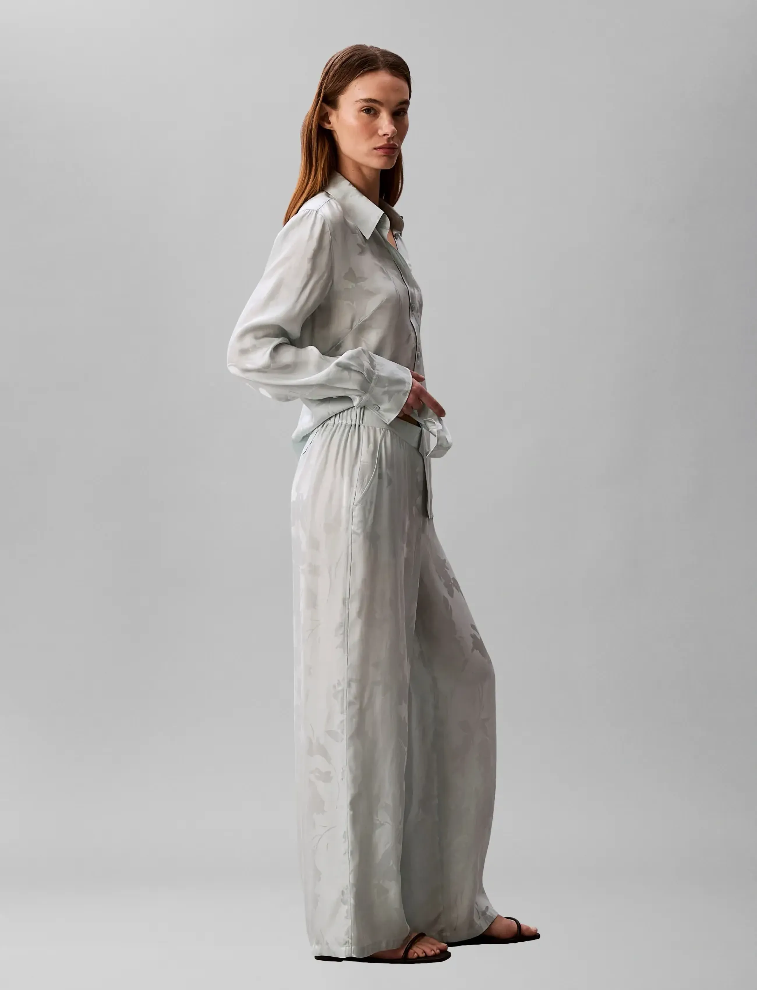 Viscose Jacquard Elastic Back Pa 4