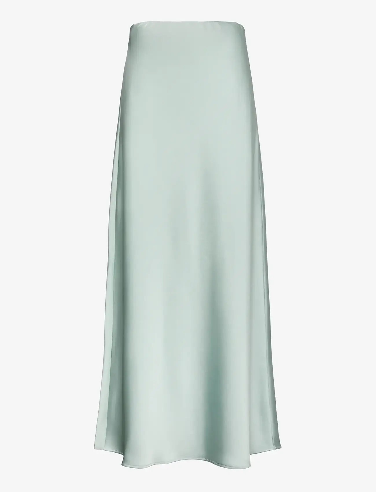 Calvin Klein - SHINE SATIN MAXI SKIRT - satinnederdele - pale meadow - 1