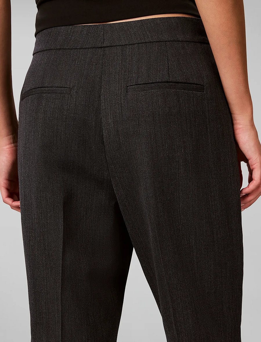 Calvin Klein - WORSTED WOOL FASHION TROUSER - anzugshosen - charcoal - 5