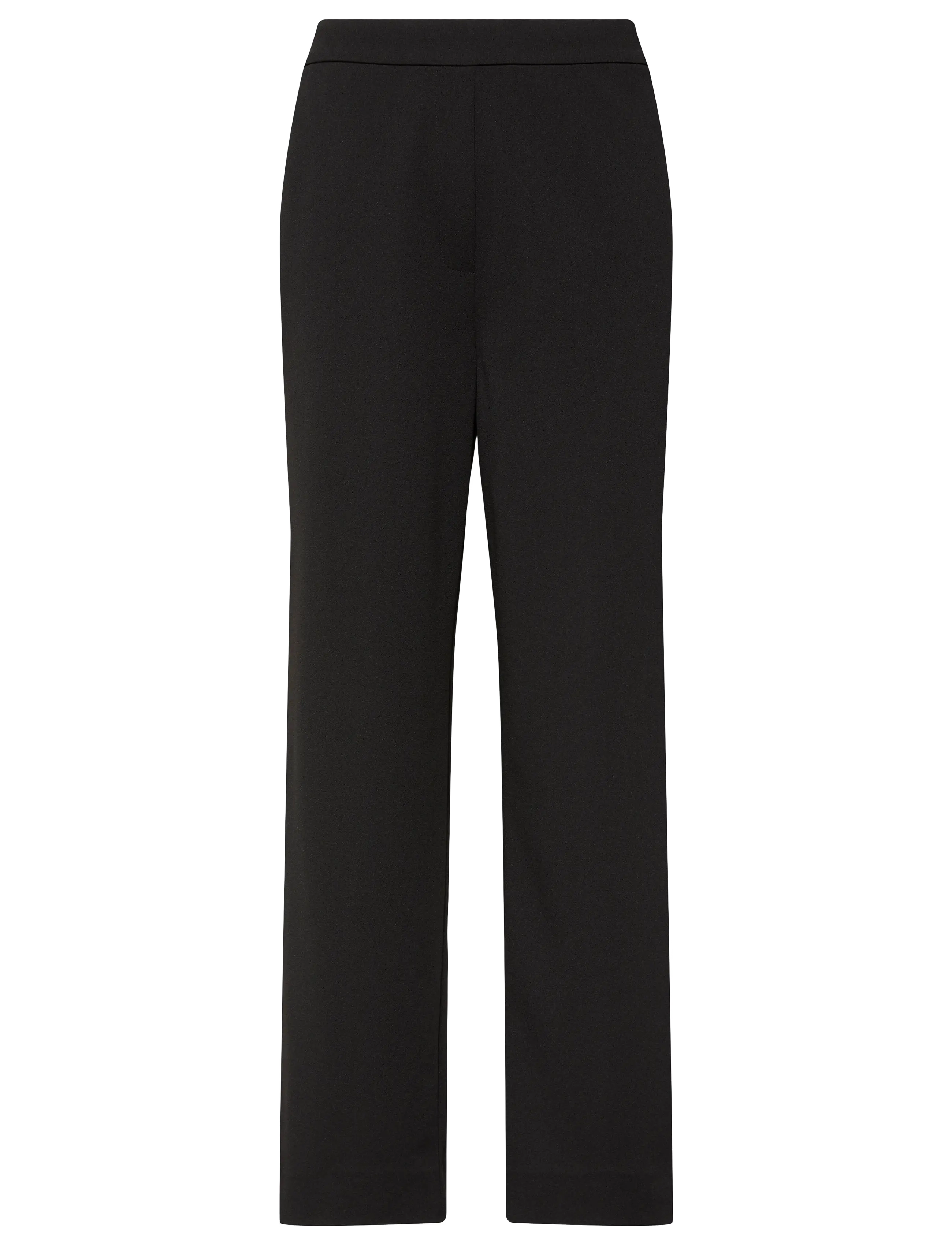 Calvin Klein STRETCH CREPE TRAVEL PANT - Transitional Layering - BLACK / black