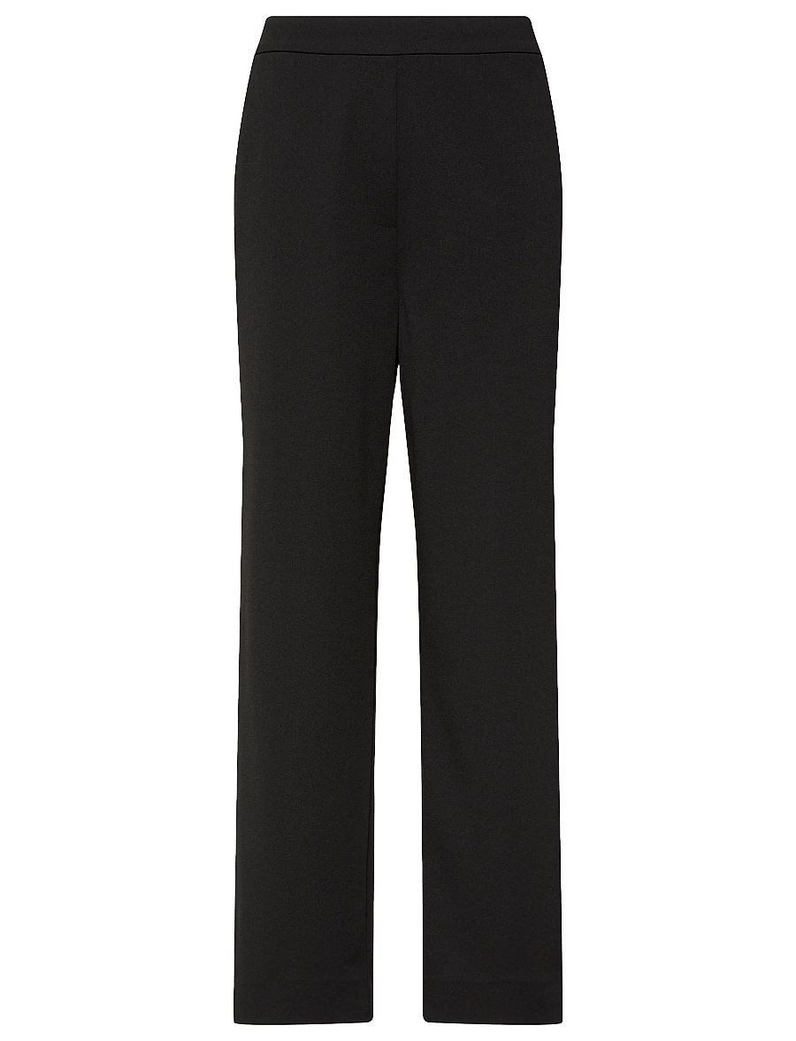 Calvin Klein - STRETCH CREPE TRAVEL PANT - sirged püksid - black - 0
