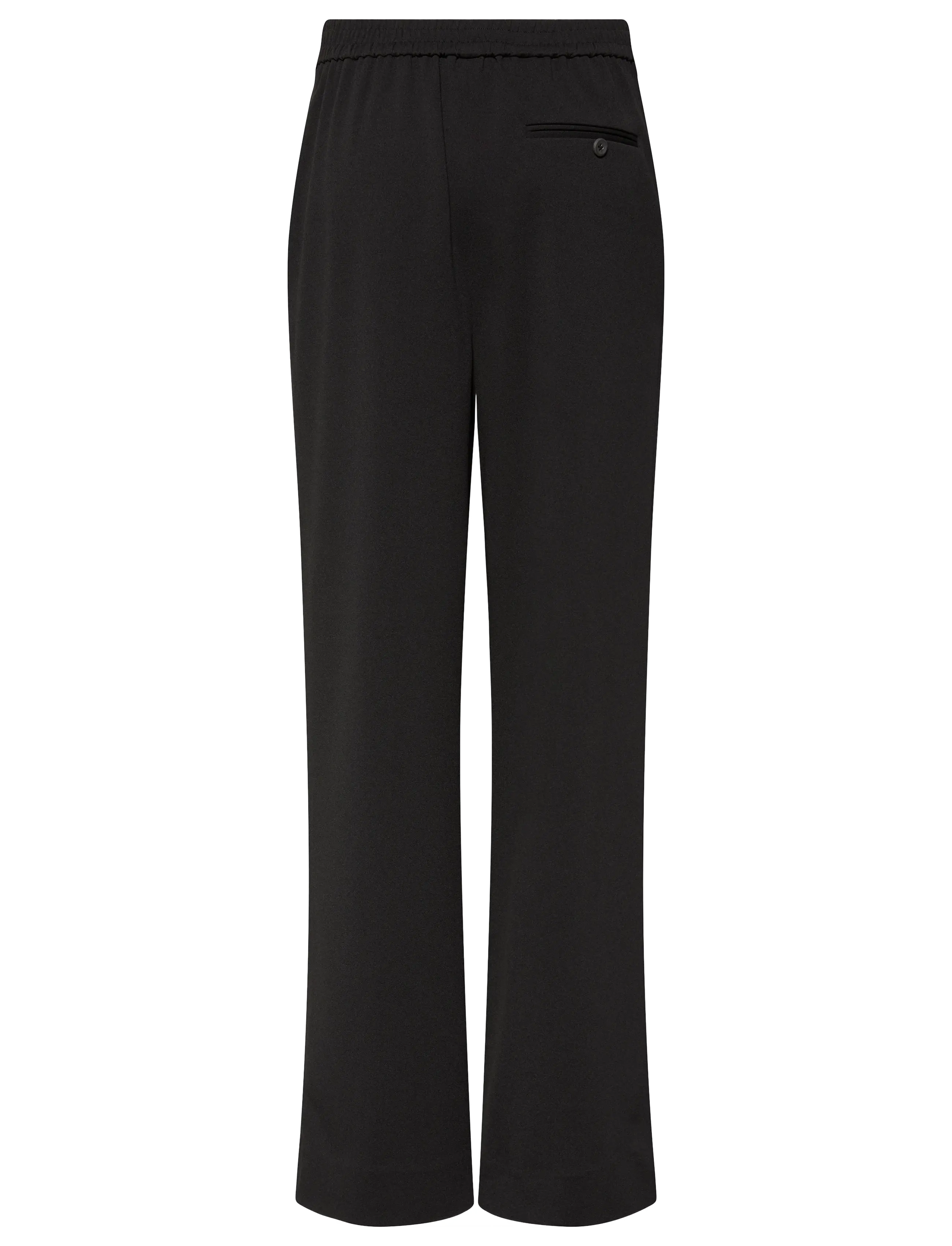 Calvin Klein - STRETCH CREPE TRAVEL PANT - bukser med lige ben - black - 1