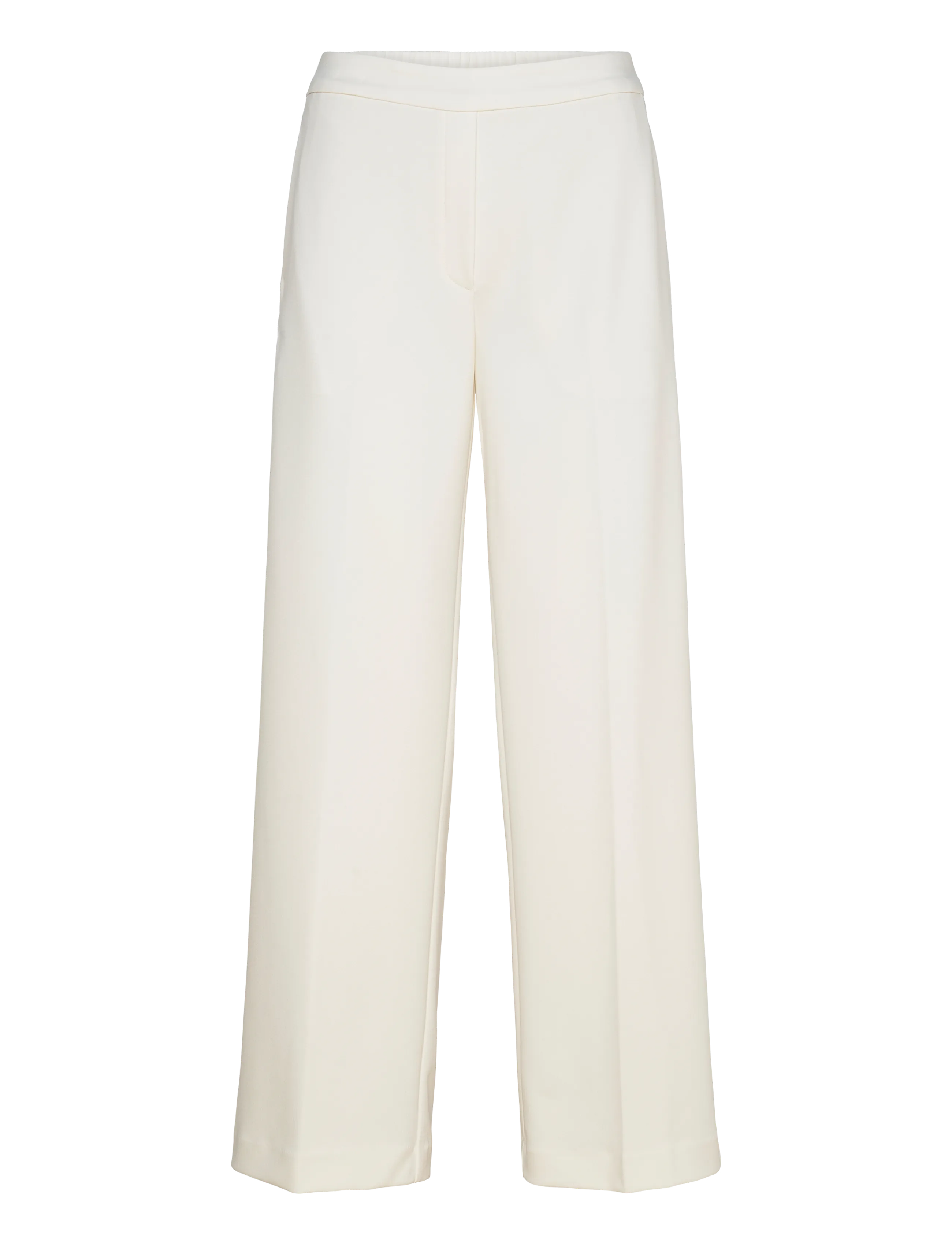 Calvin Klein STRETCH CREPE TRAVEL PANT - Clothing - TOFU / cream