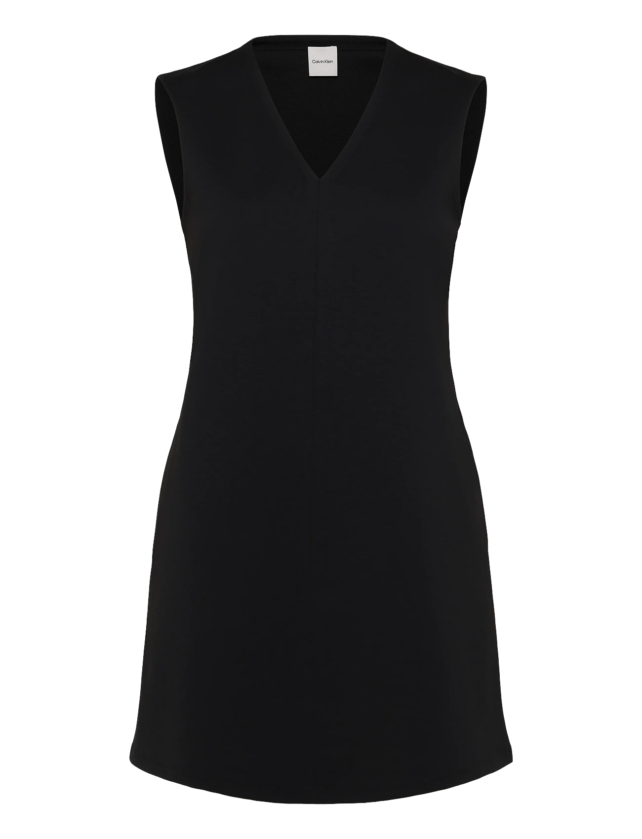 Calvin Klein | Sl Interlock V Neck Mini Dress | S