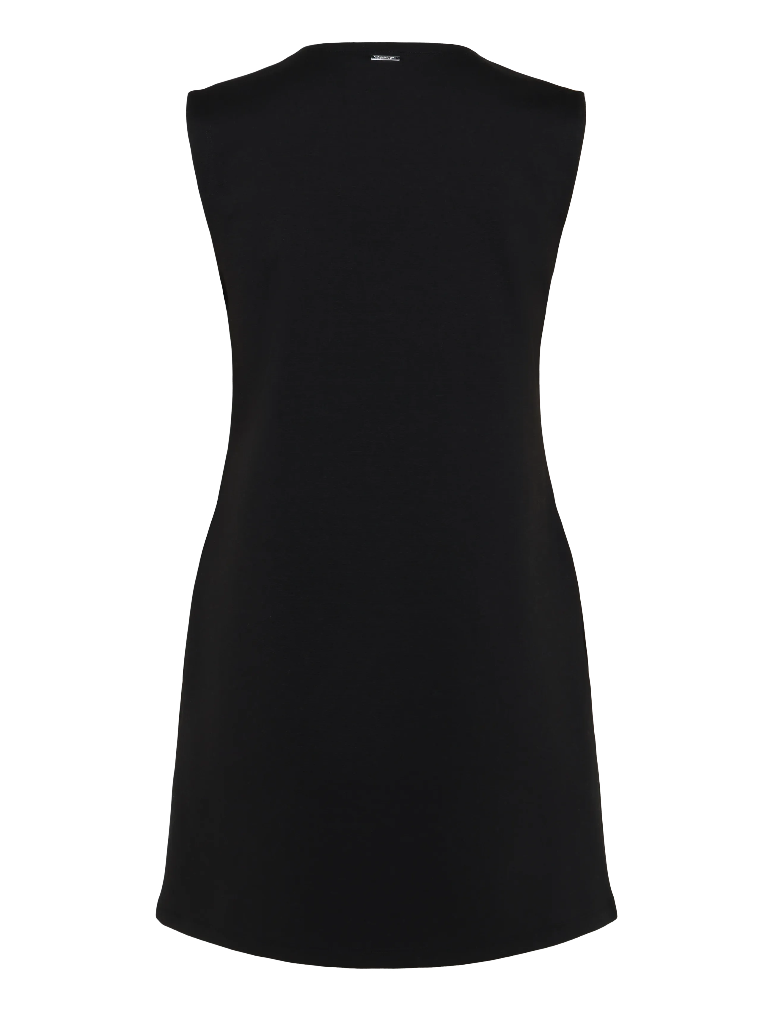 Calvin Klein - SL INTERLOCK V NECK MINI DRESS - black - 1