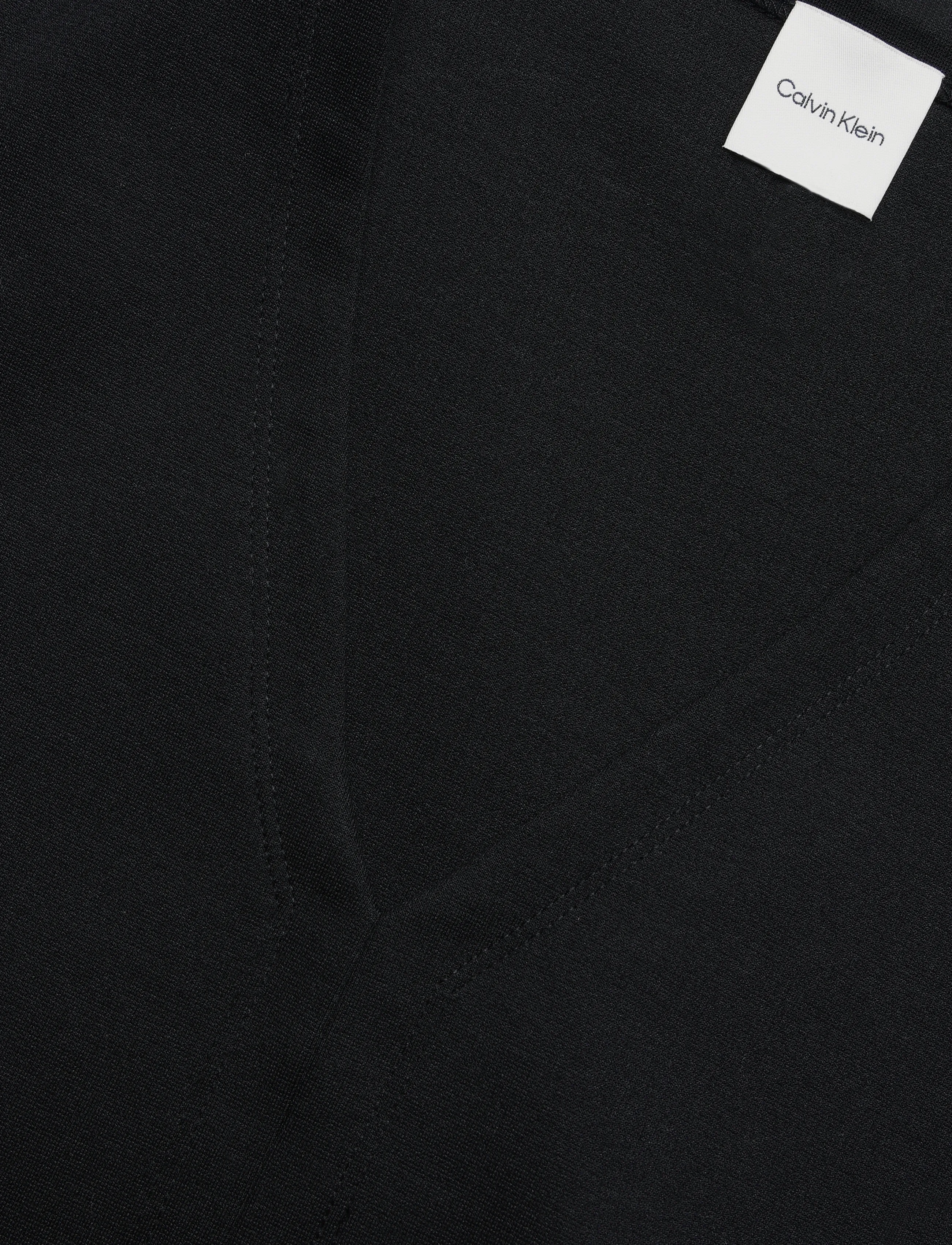 Calvin Klein - SL INTERLOCK V NECK MINI DRESS - black - 2