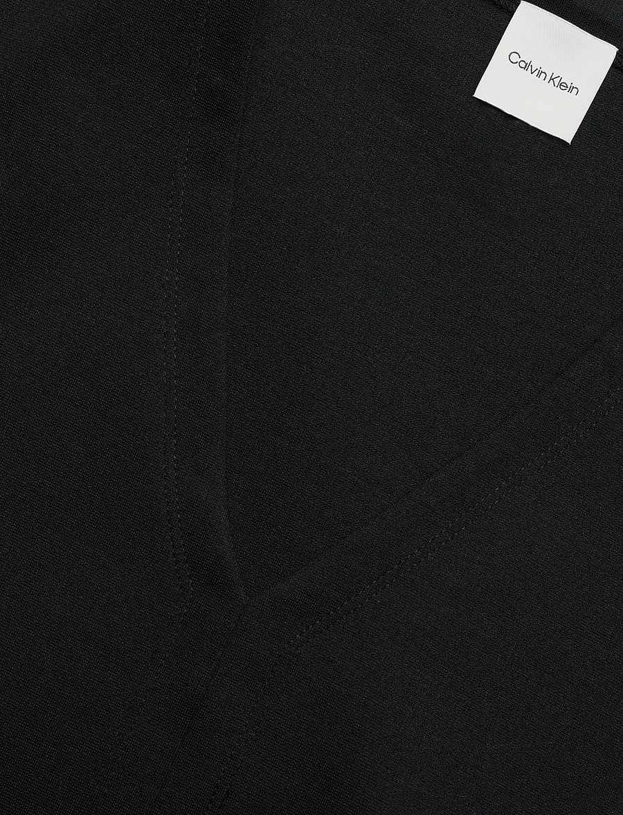 Calvin Klein - SL INTERLOCK V NECK MINI DRESS - black - 2