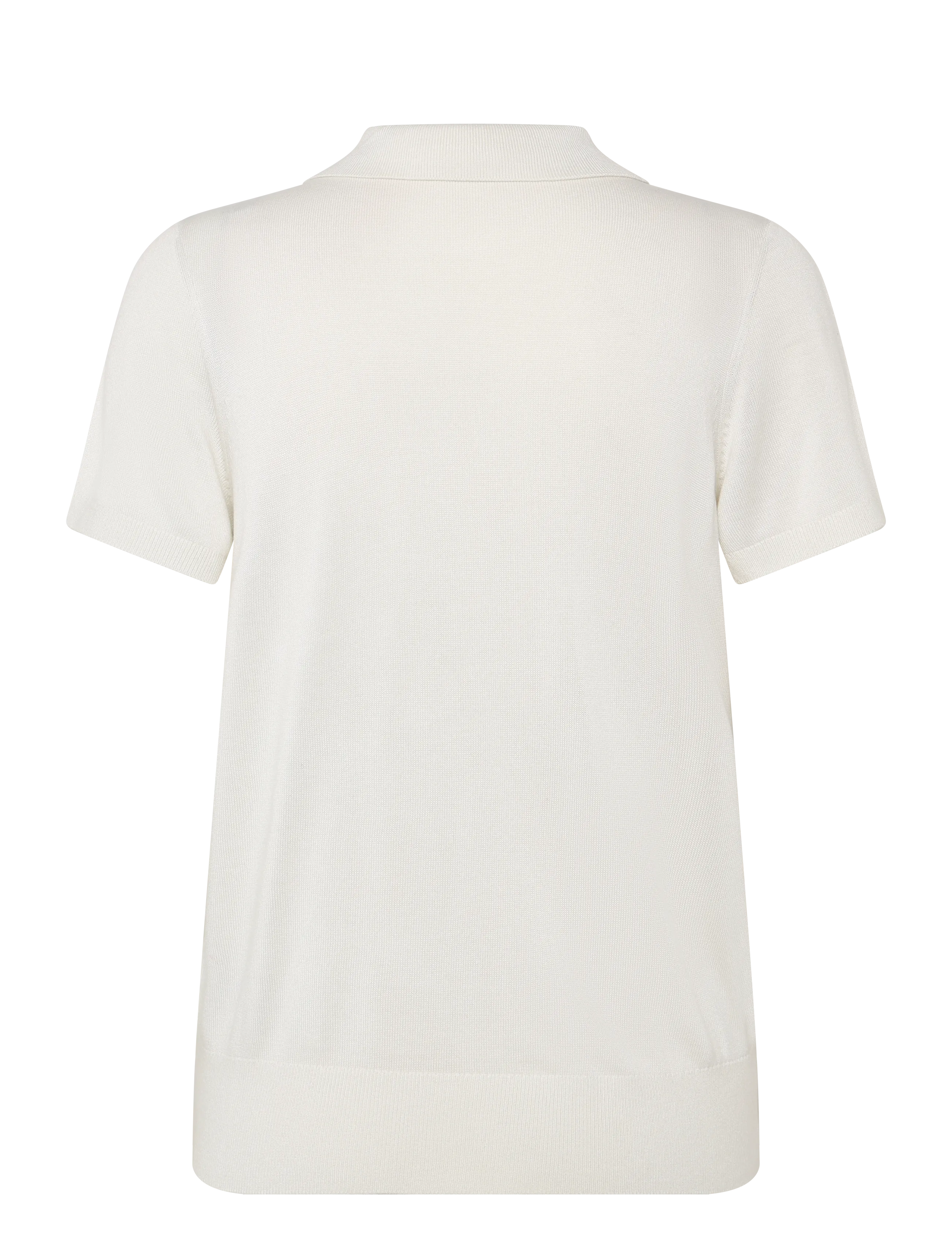 Calvin Klein - FINE GAUGE SS POLO - tofu - 1
