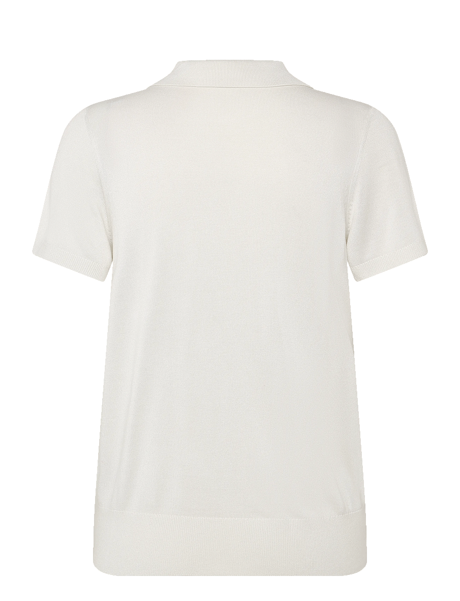 Calvin Klein - FINE GAUGE SS POLO - poloer - tofu - 1