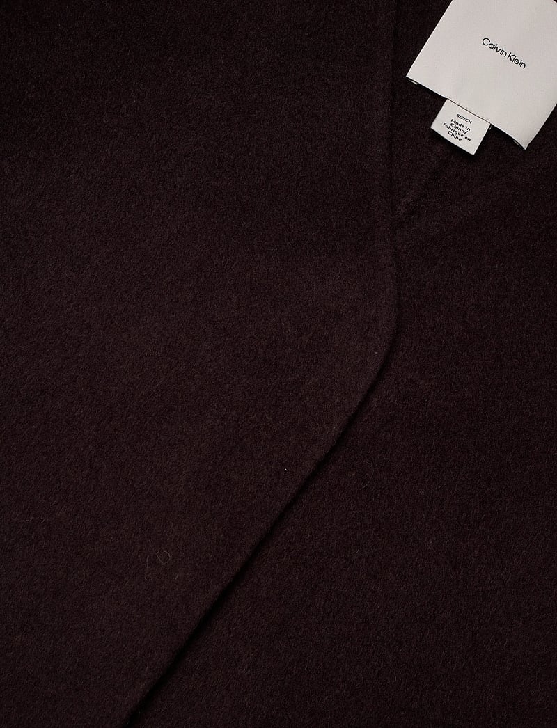 Calvin Klein - SHORT DF WOOL CARDIGAN JACKET - uldjakker - b2552 dark brown - 2