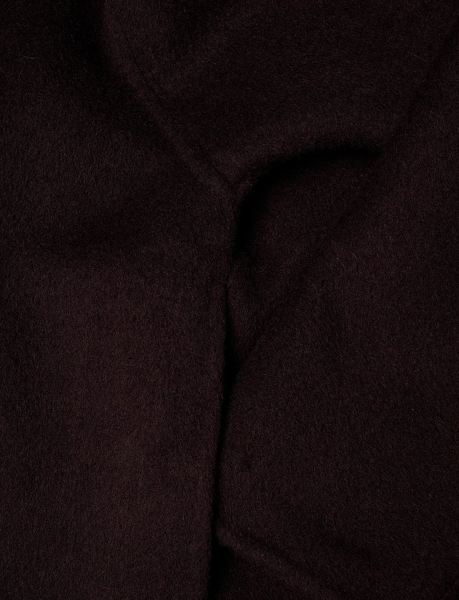 Calvin Klein - SHORT DF WOOL CARDIGAN JACKET - wełniane kurtki - b2552 dark brown - 3