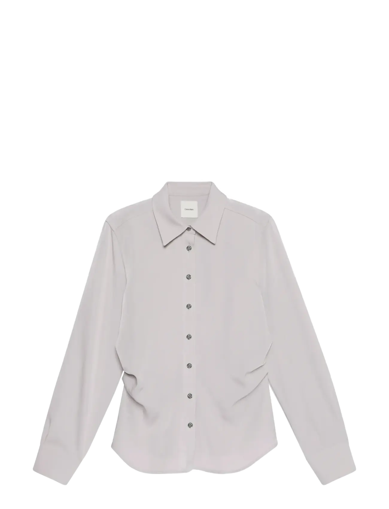 Calvin Klein SATIN TWILL SHIRT - Blouses & Shirts - ASHES OF ROSES / pink/rose