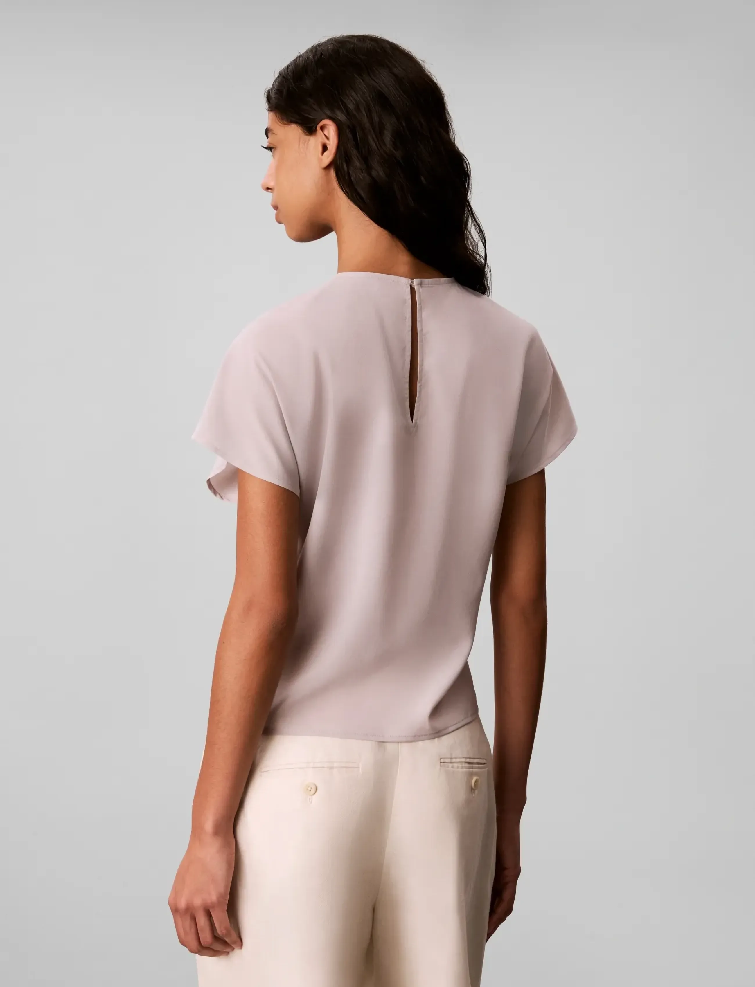 Calvin Klein - CDC HARDWARE SS TOP - ashes of roses - 2