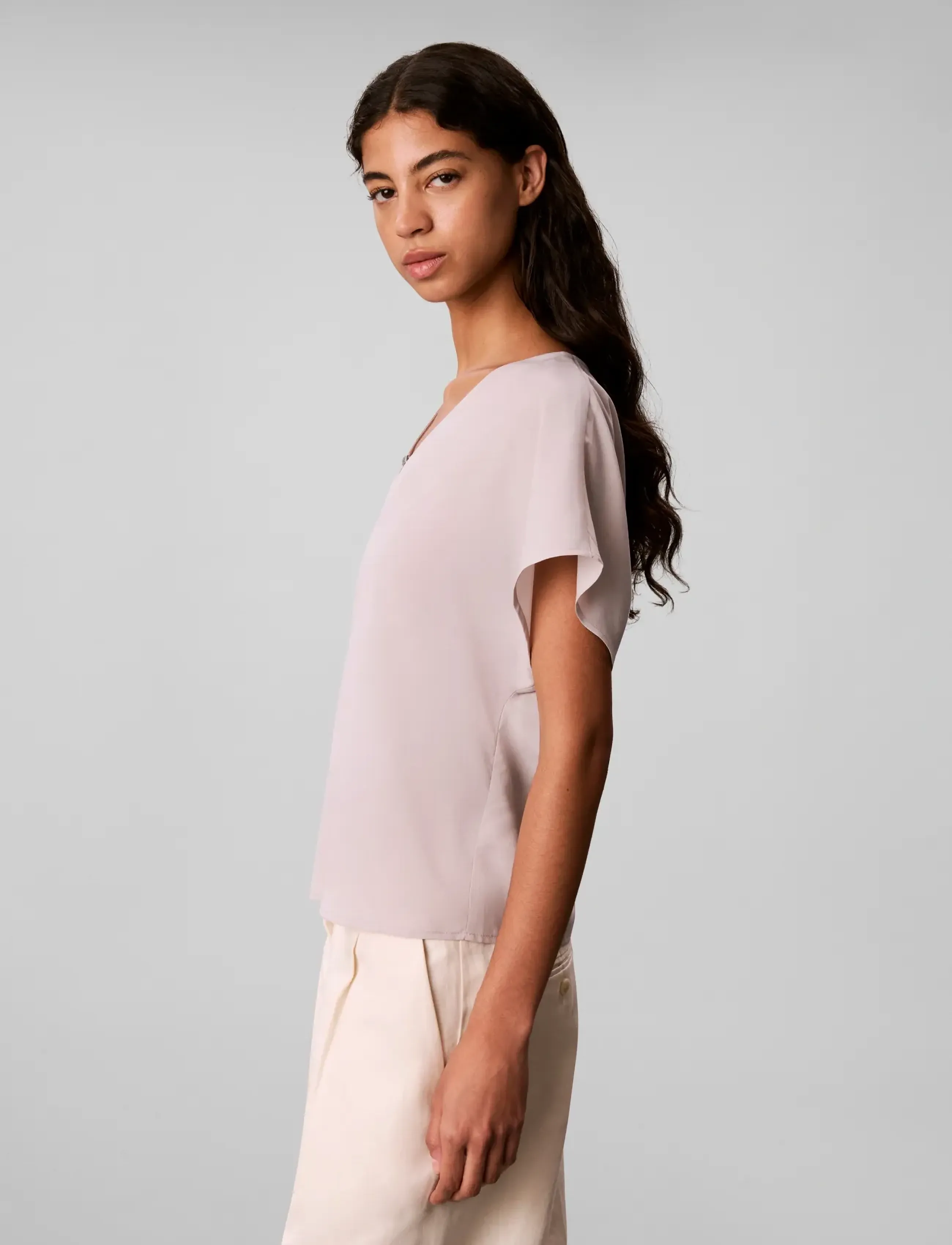 Calvin Klein - CDC HARDWARE SS TOP - ashes of roses - 5