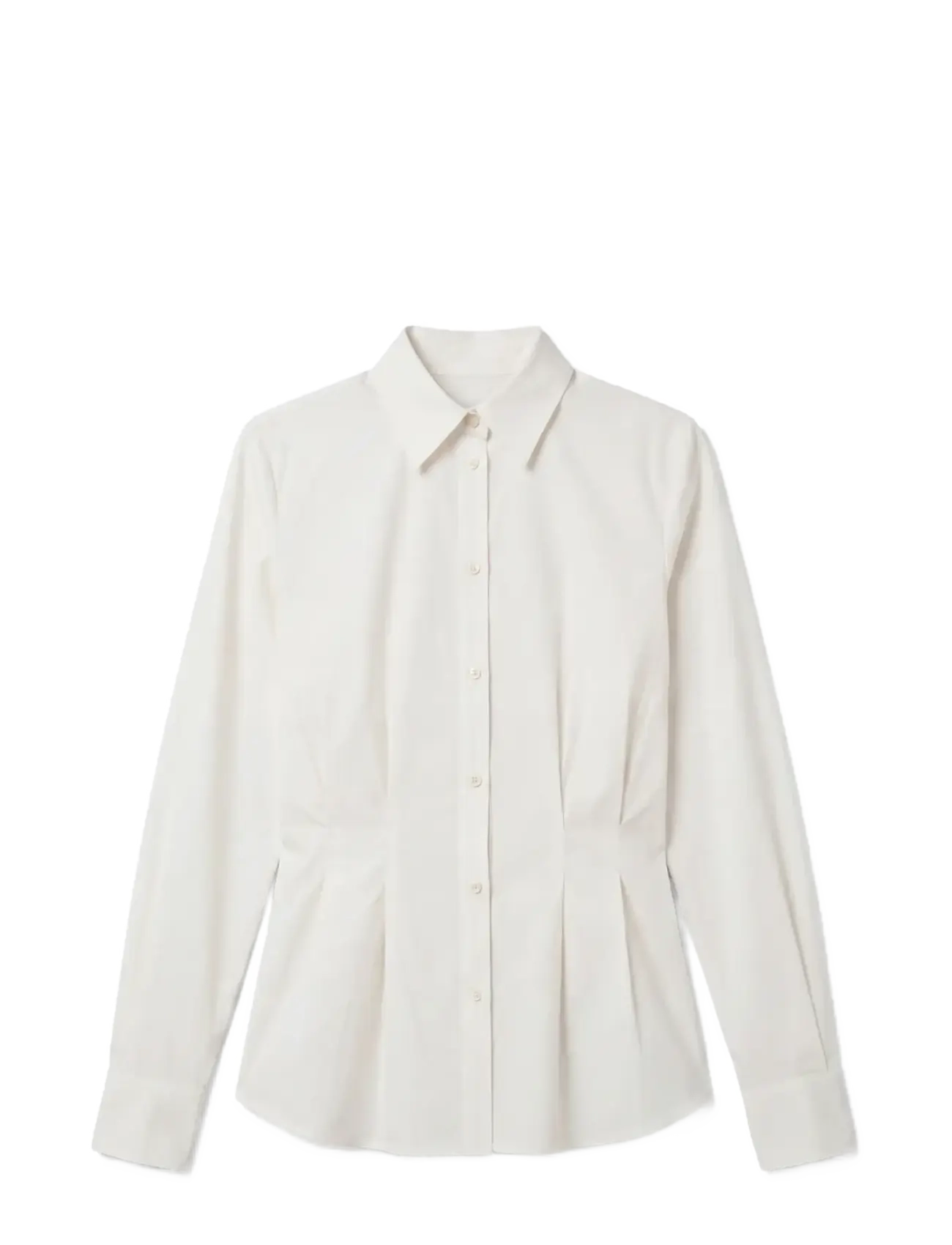 Calvin Klein - POPLIN FITTED SHIRT - tofu - 1
