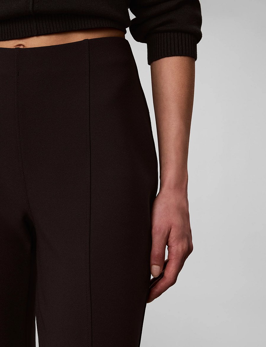 Calvin Klein - TAILORED KNIT FLARE PANT - flares - black - 4
