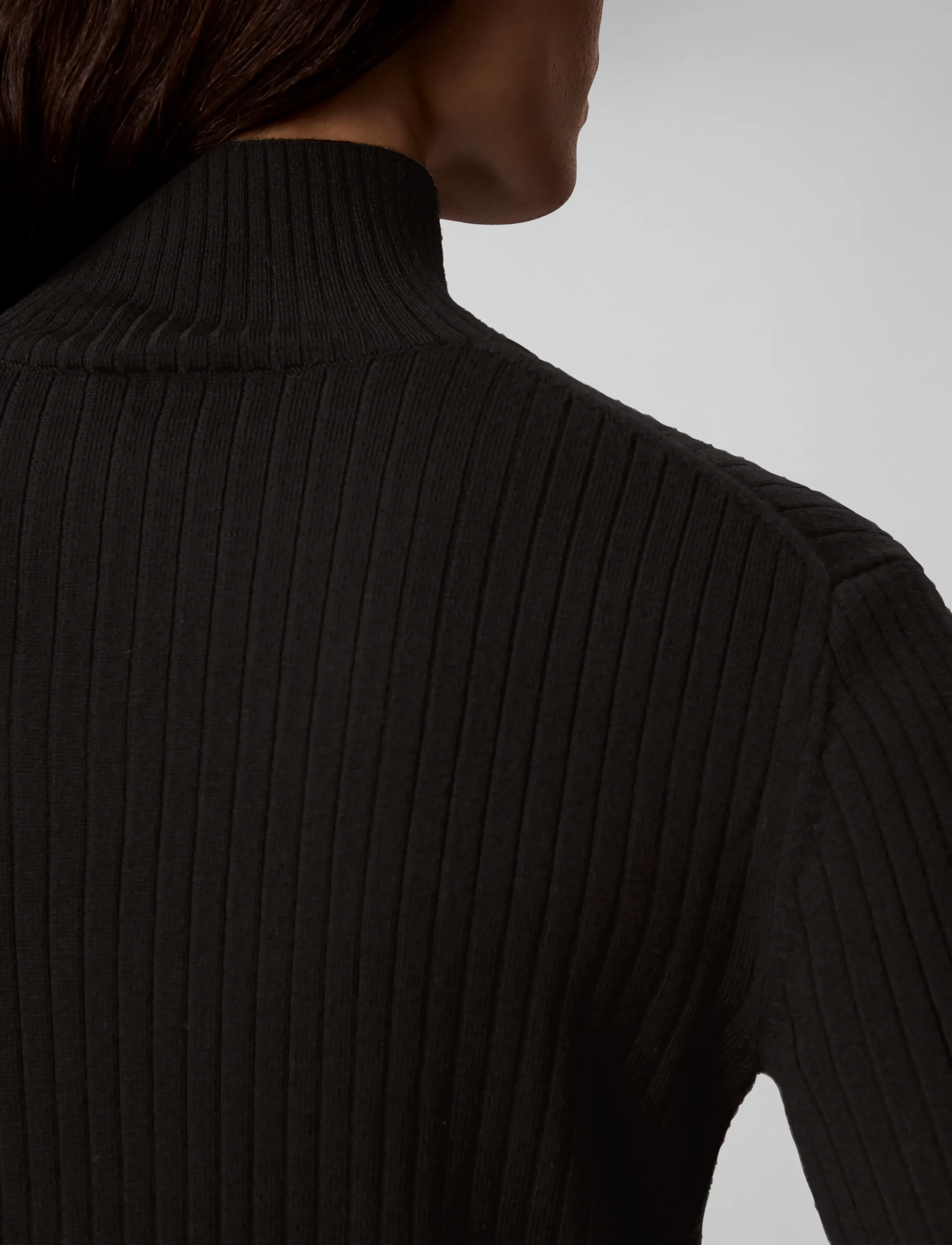 100% Merino Tneck Dress 6