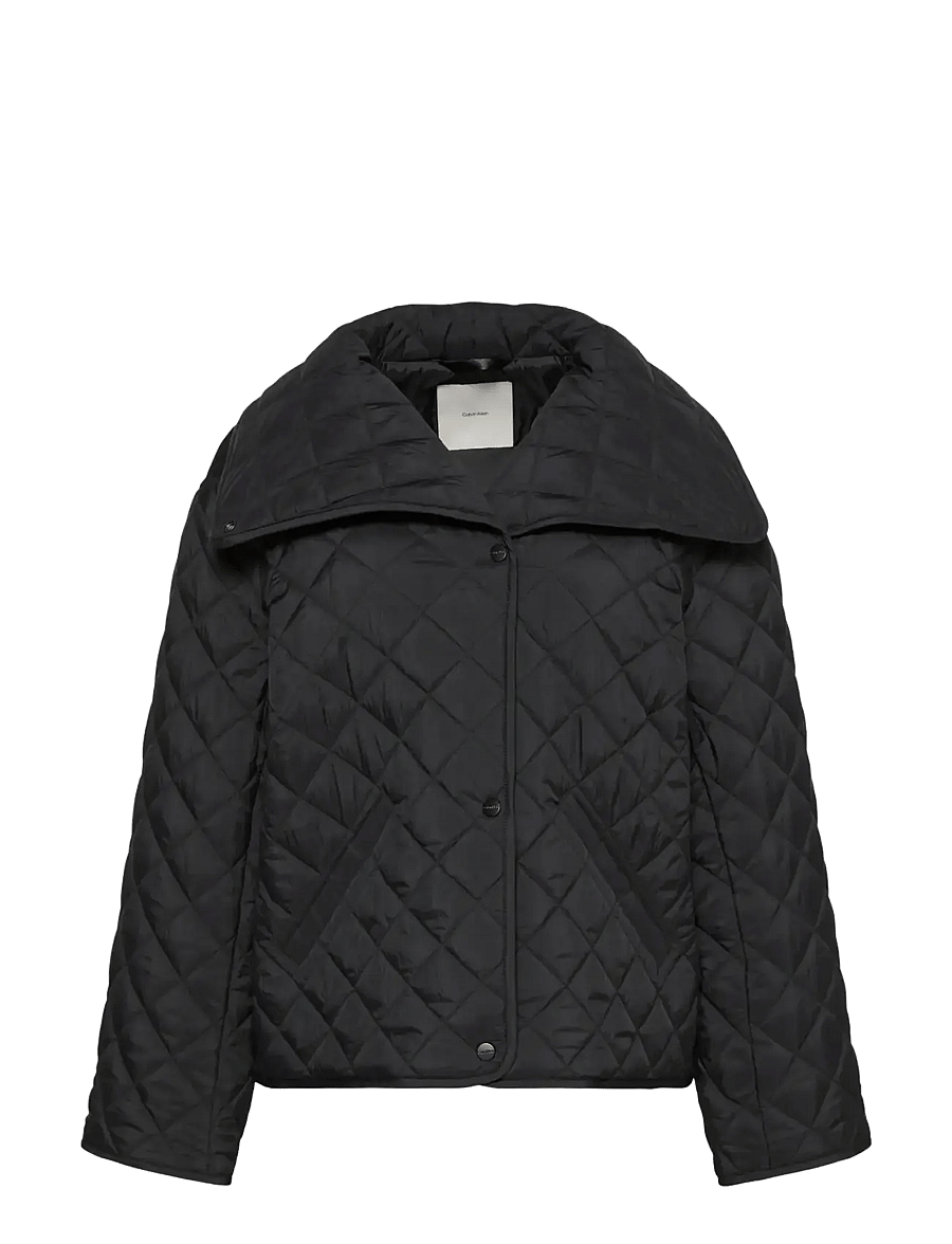 Calvin Klein - LW SHORT QUILTED LINER JACKET - black - 1