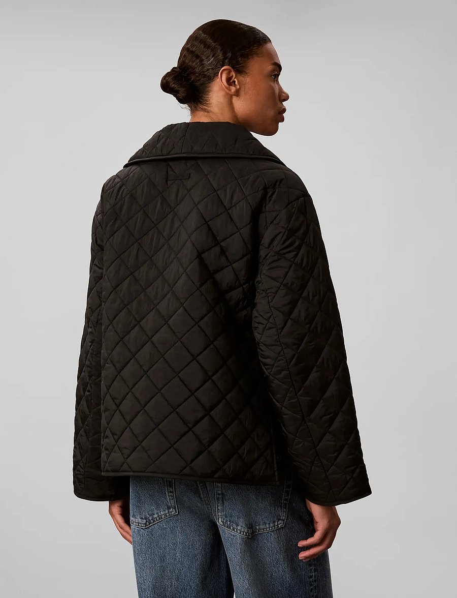 Calvin Klein - LW SHORT QUILTED LINER JACKET - black - 2