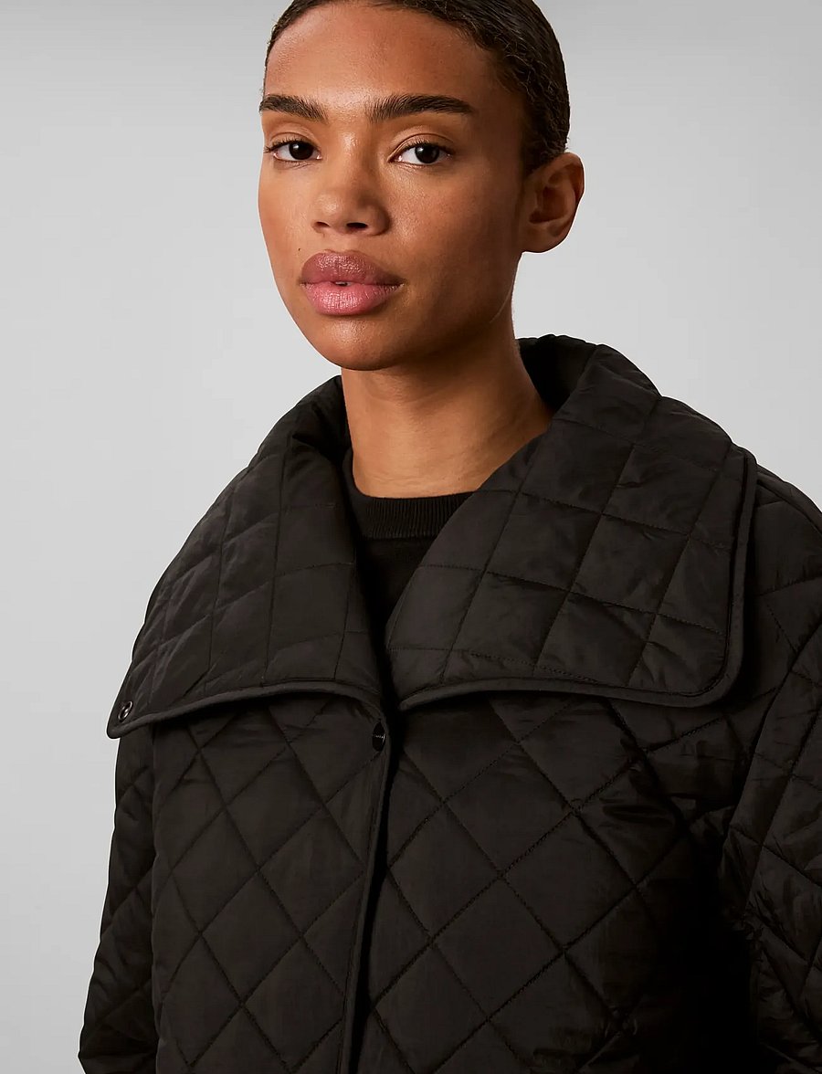 Calvin Klein - LW SHORT QUILTED LINER JACKET - black - 4