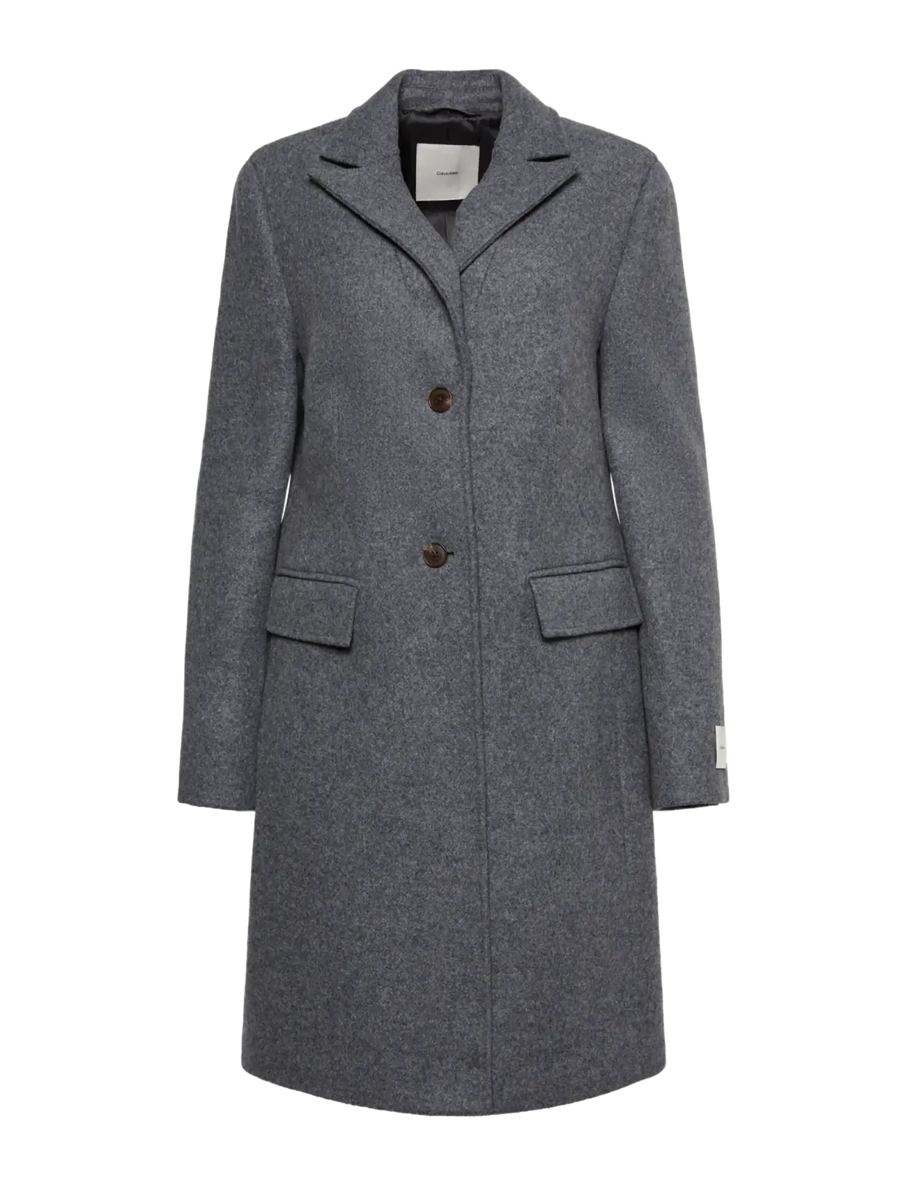 Calvin Klein - TAILORED SINGLE BREASTED WOOL CO - frakker - b30 grey heather - 1