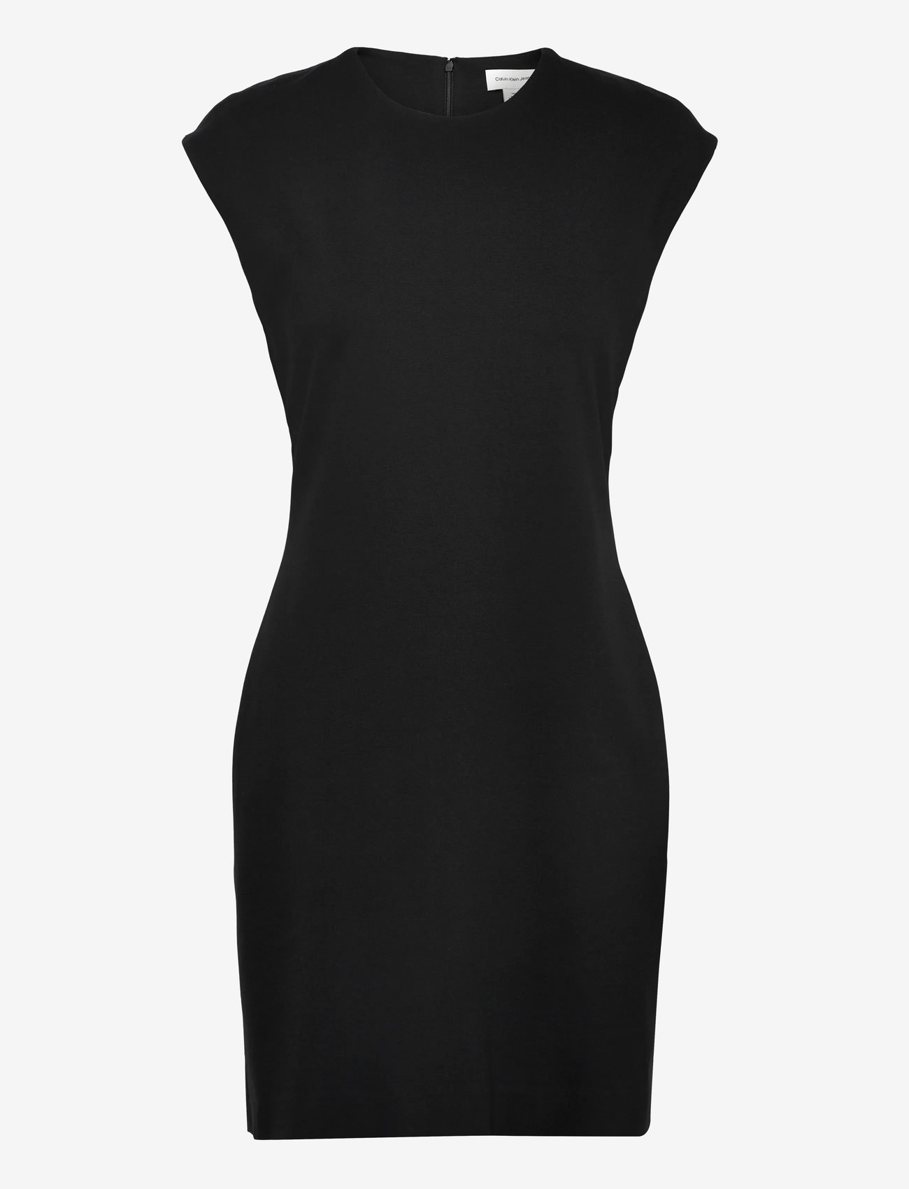 Calvin Klein - PONTE BODYCON MINI DRESS - fodralklänningar - black - 1