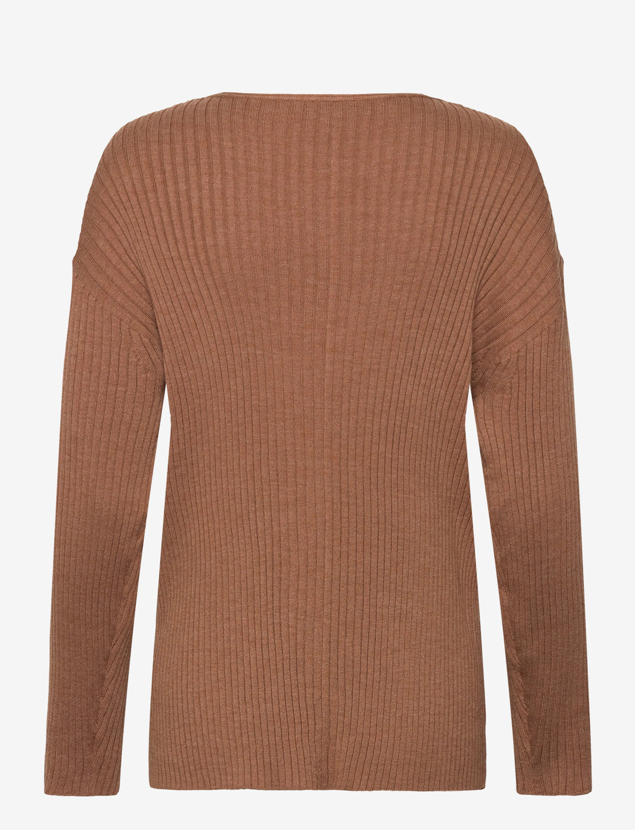 Calvin Klein - BURAN RIB TOP - höstkläder - thrush melange - 1