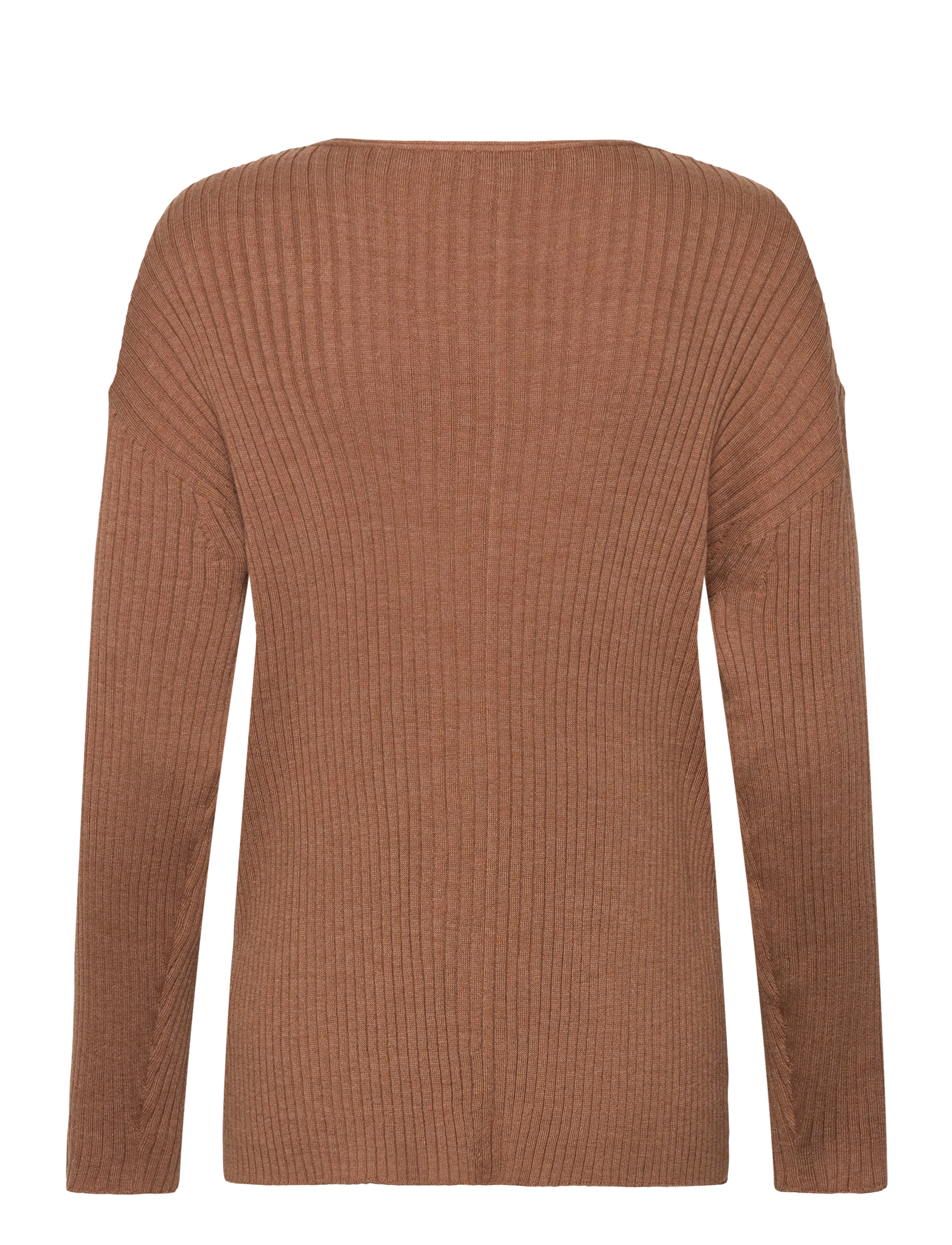 Calvin Klein - BURAN RIB TOP - stickade tröjor - thrush melange - 2