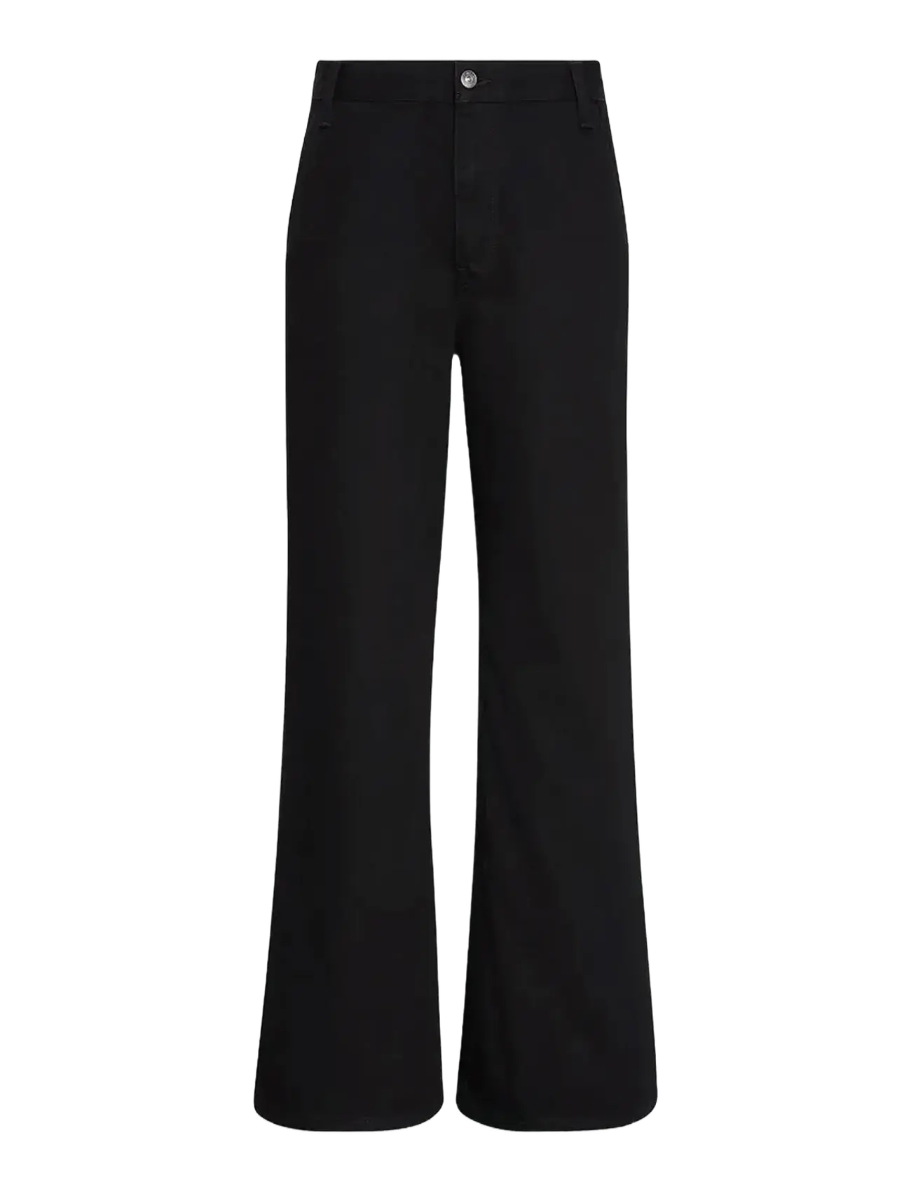 Calvin Klein TENCEL ULTRA HIGH WIDE LEG CLASS - Jeans - CK CLASSIC BLACK / black