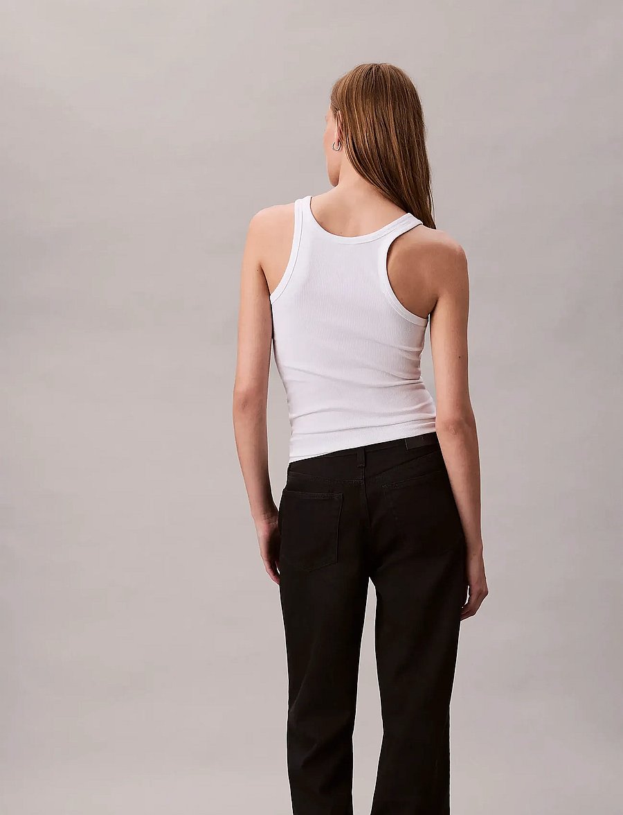 Calvin Klein - TENCEL ULTRA HIGH WIDE LEG CLASS - vida jeans - ck classic black - 4