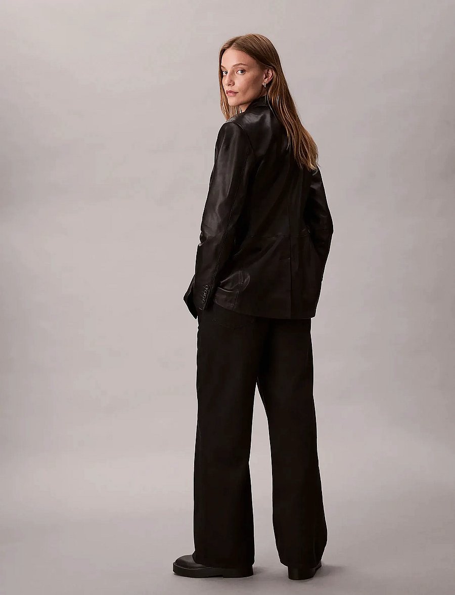 Calvin Klein - TENCEL ULTRA HIGH WIDE LEG CLASS - vida jeans - ck classic black - 5
