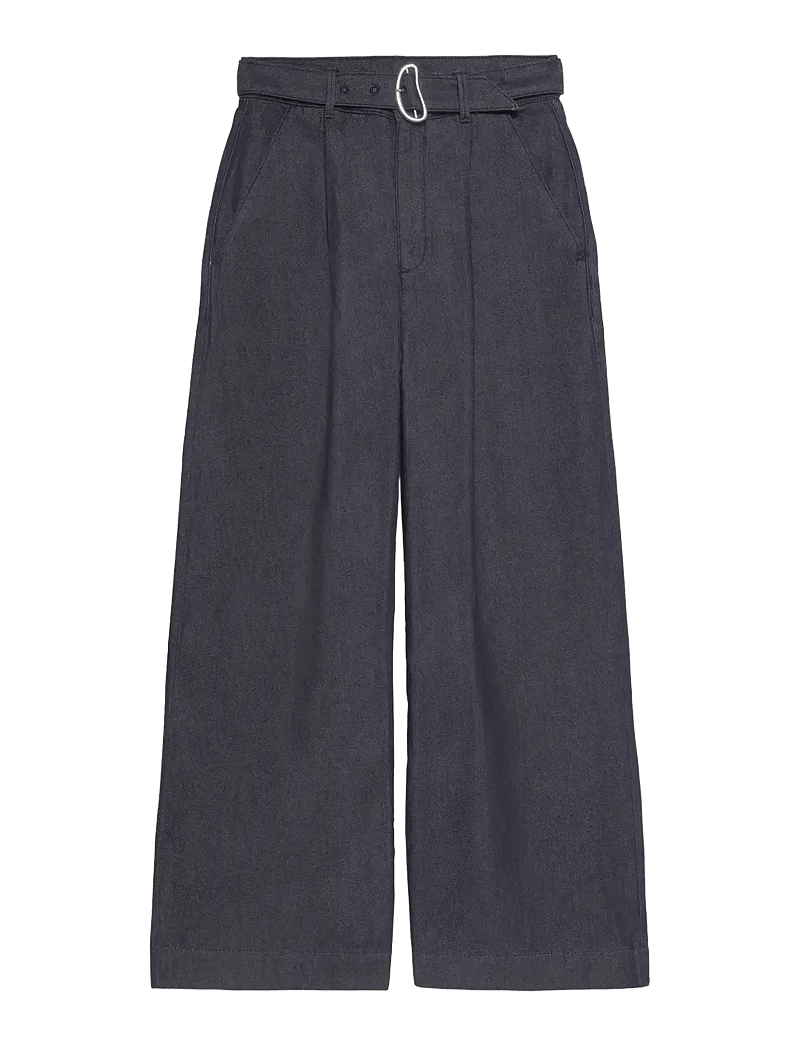 Calvin Klein - ULTRA HIGH DENIM TROUSER DARK RI - laia säärega püksid - dark rinse - 1