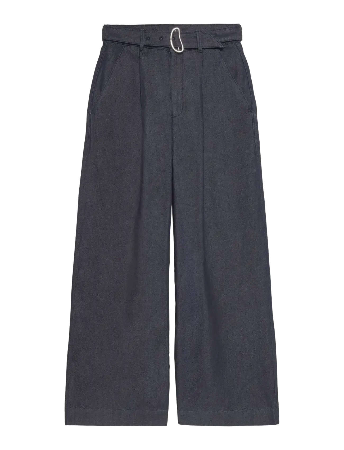 Calvin Klein ULTRA HIGH DENIM TROUSER DARK RI - Püksid - DARK RINSE / navy