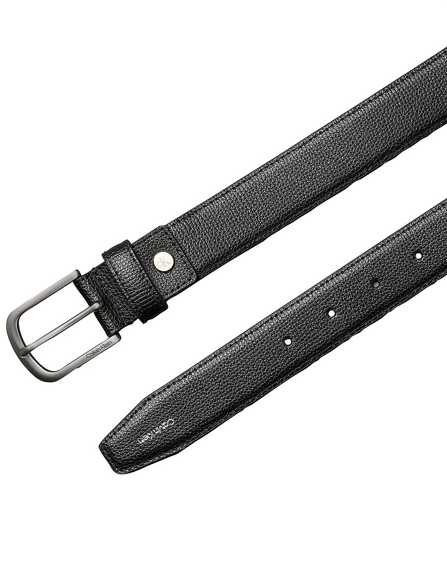 Calvin Klein - FOIL EMBOSS CARDHOLDER + BELT - klassiske bælter - black - 2