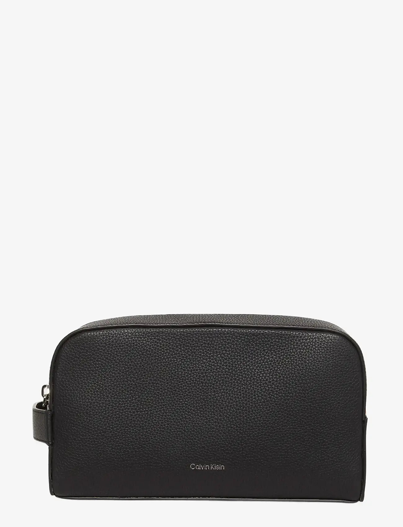 Calvin Klein - FOIL EMBOSS DOPP KIT - toilettasker - black - 0