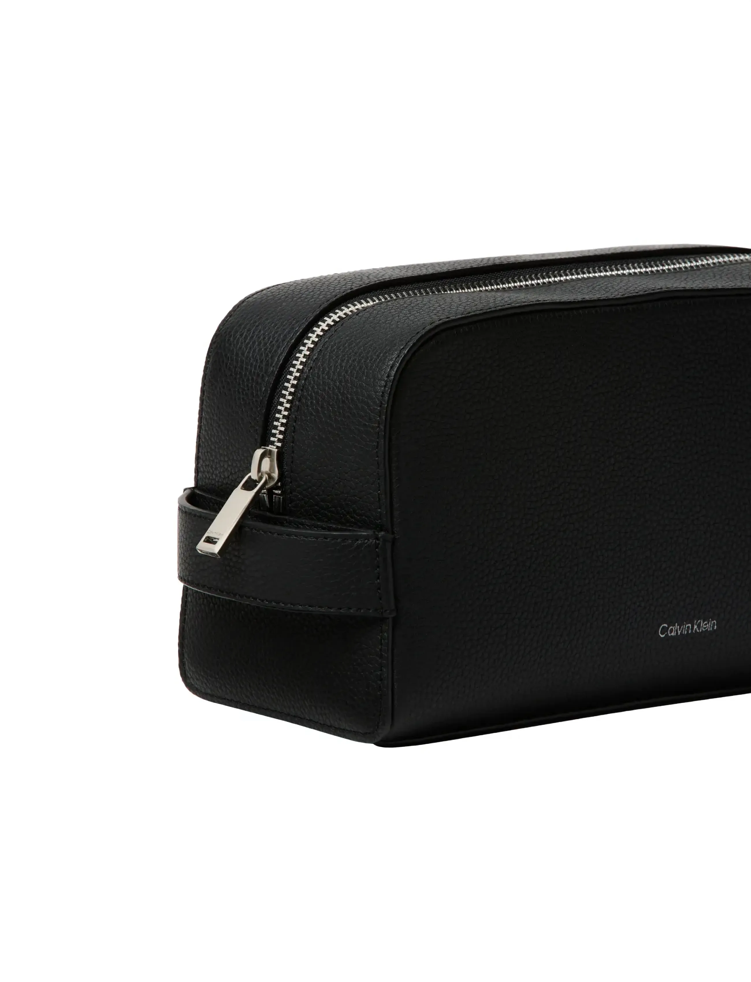Calvin Klein - FOIL EMBOSS DOPP KIT - toilettasker - black - 2